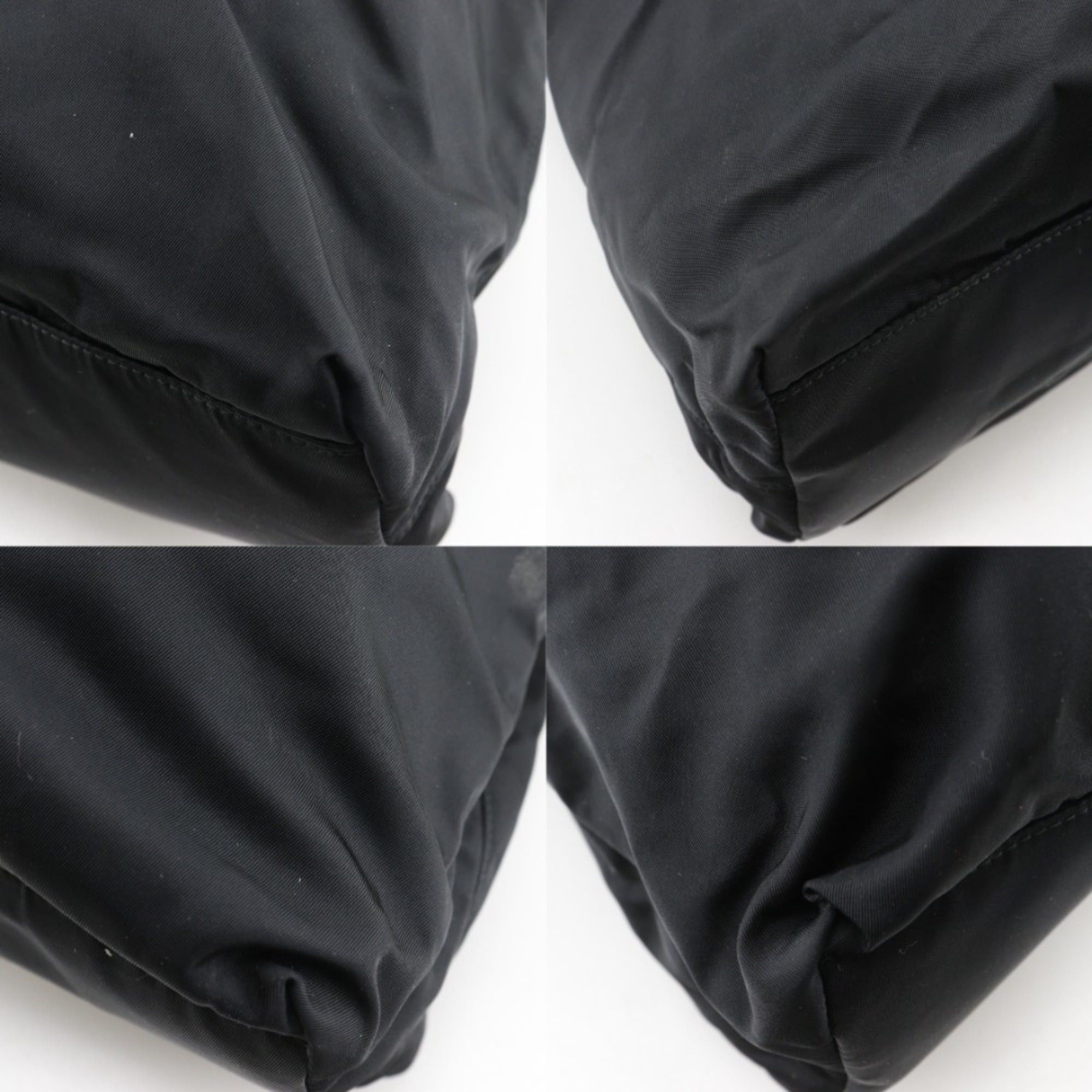 Prada Prada tote bag, nylon, black, A4 size, open type, for women. Size ONE SIZE - 4 Thumbnail