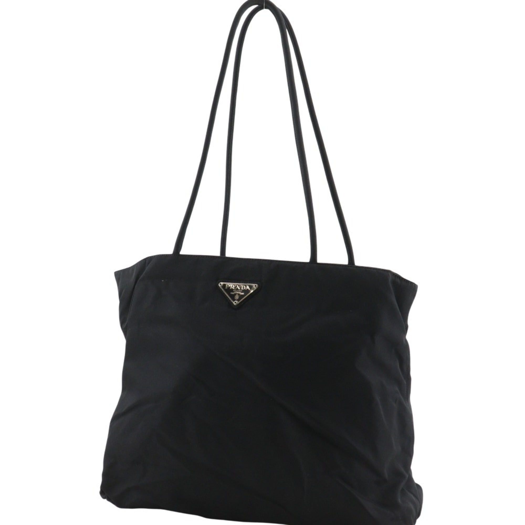 Prada Prada tote bag, nylon, black, A4 size, open type, for women. Size ONE SIZE - 2 Thumbnail