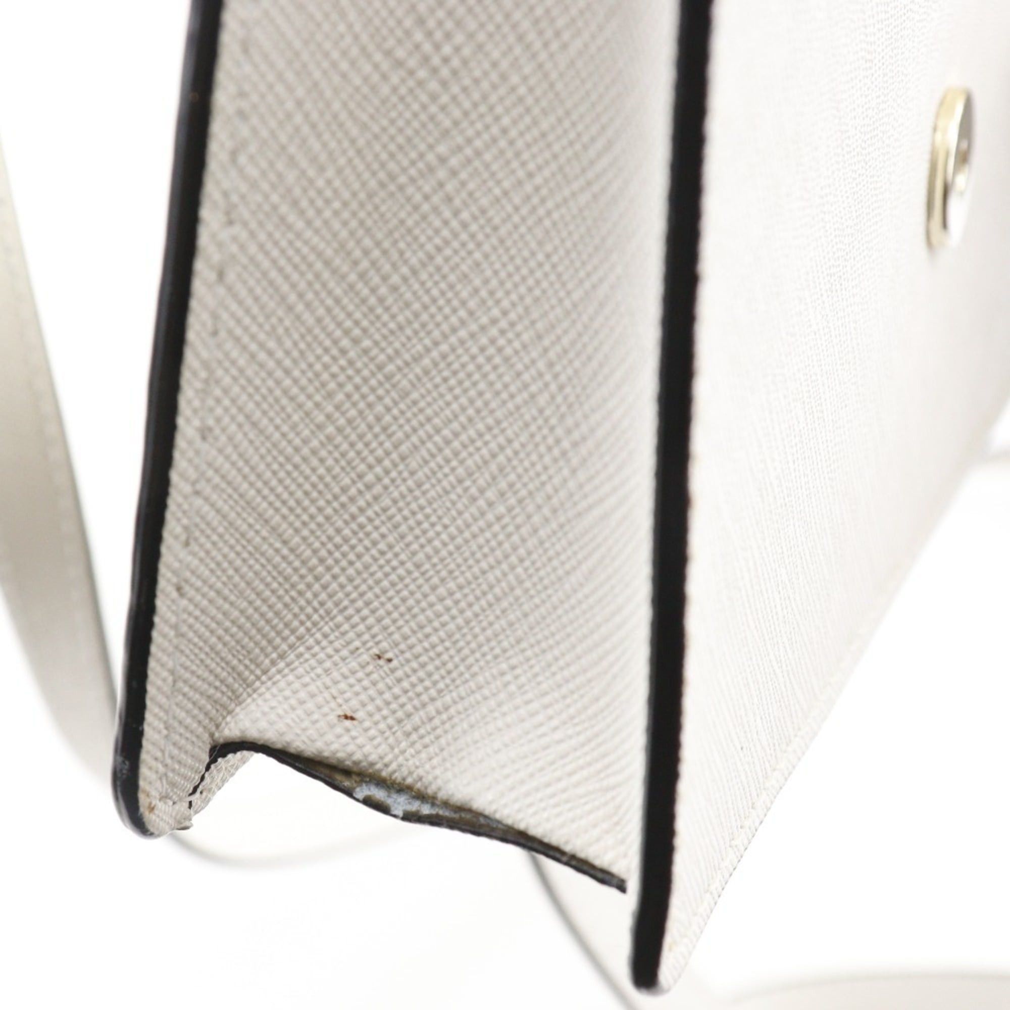 Kate Spade Kate Spade Pochette Shoulder Bag, Perforated Leather, 2-Way, PWRU5572, White, Magnetic Closure, Women's. Size ONE SIZE - 17 Thumbnail