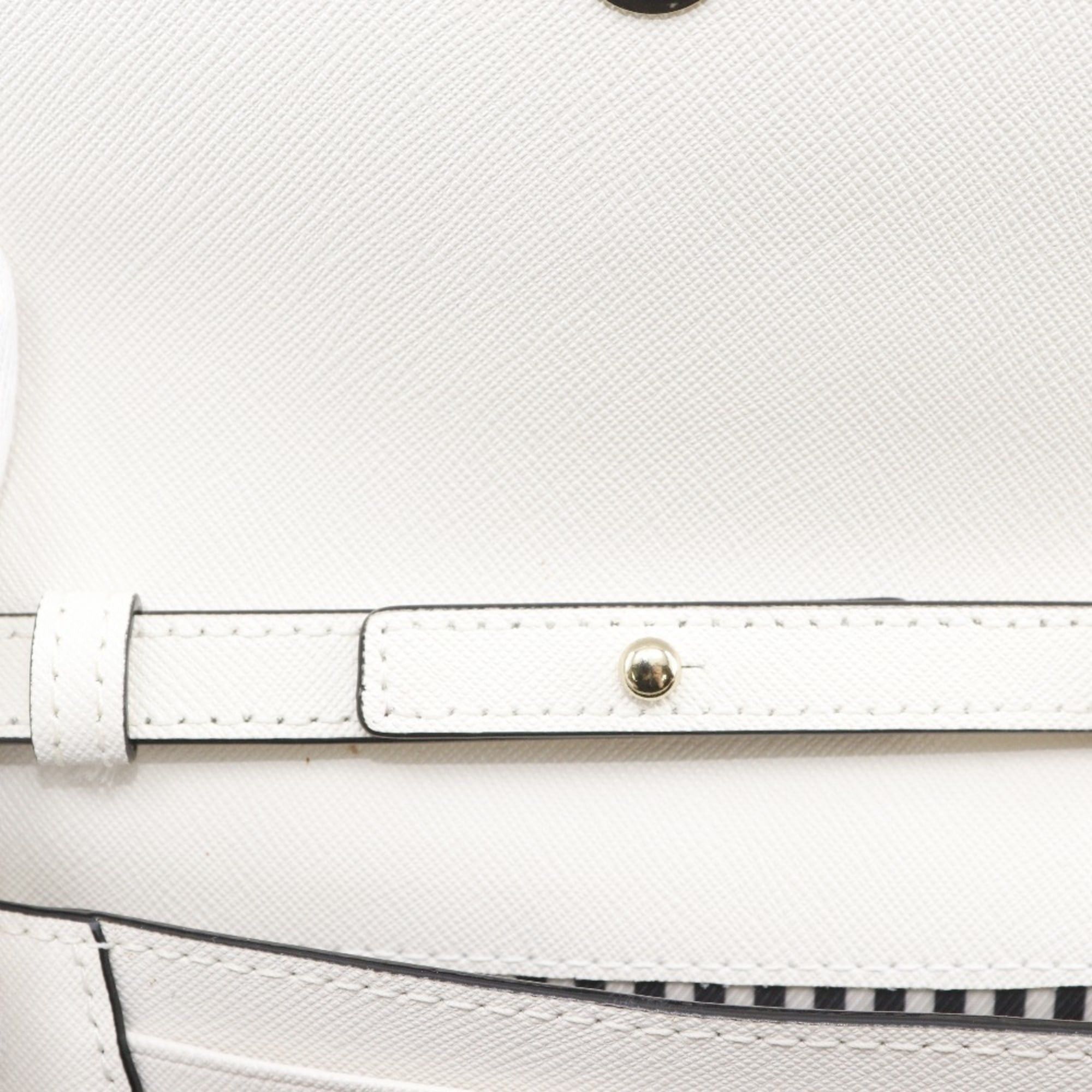 Kate Spade Kate Spade Pochette Shoulder Bag, Perforated Leather, 2-Way, PWRU5572, White, Magnetic Closure, Women's. Size ONE SIZE - 14 Thumbnail