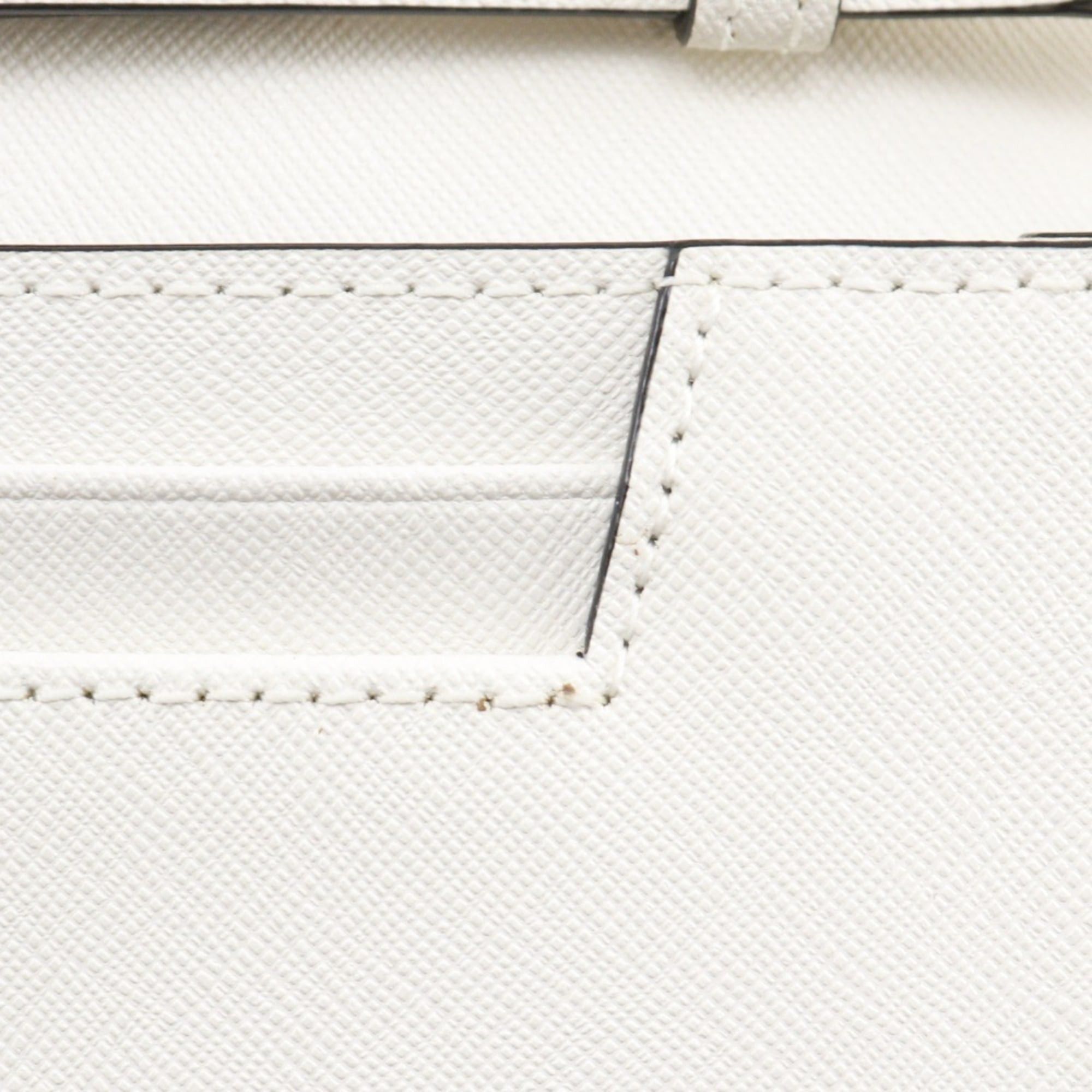 Kate Spade Kate Spade Pochette Shoulder Bag, Perforated Leather, 2-Way, PWRU5572, White, Magnetic Closure, Women's. Size ONE SIZE - 16 Thumbnail