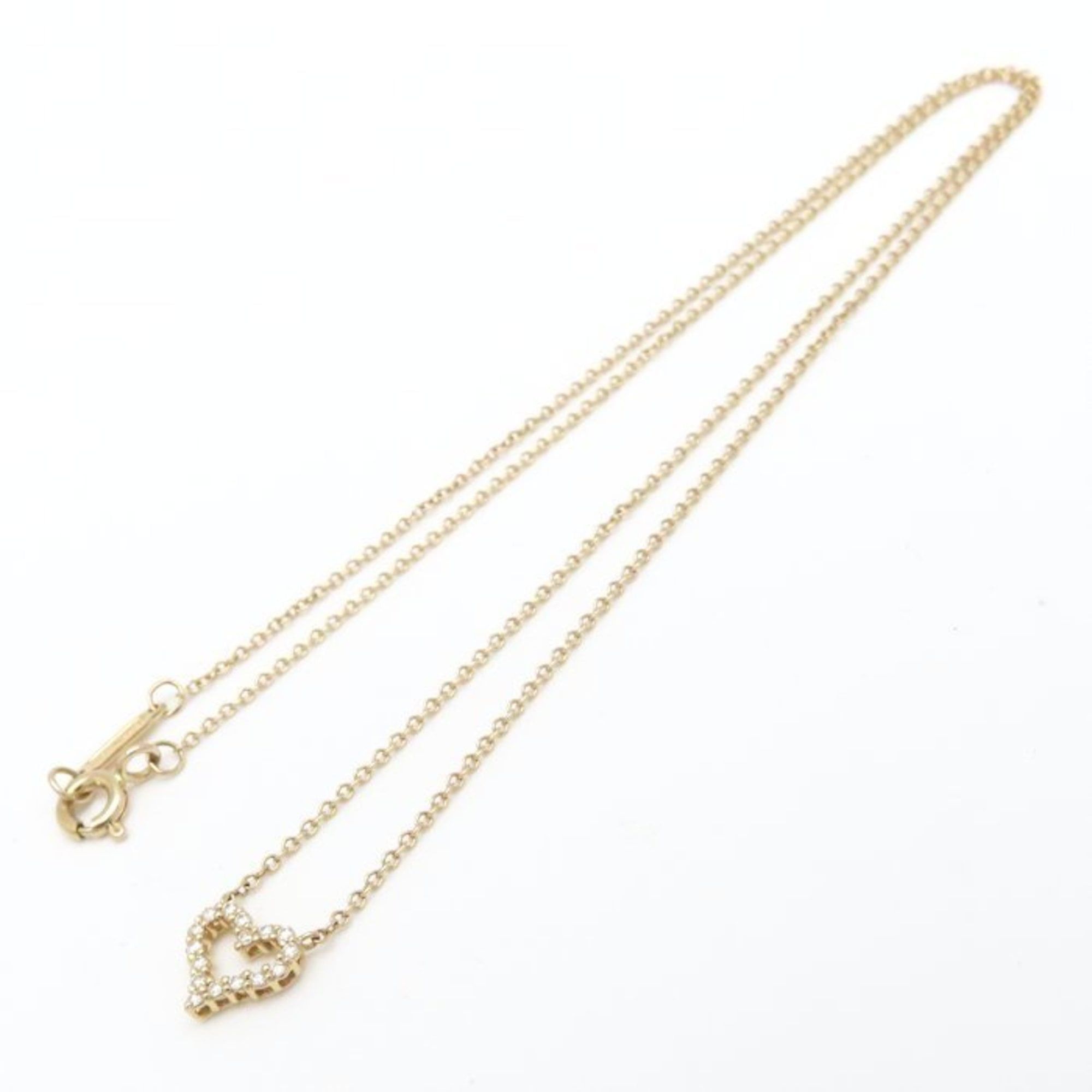 Tiffany & Co. TIFFANY&Co. Tiffany Sentimental Heart Necklace Extra Mini Diamond 18KPG Women's 295275 Size ONE SIZE - 4 Thumbnail