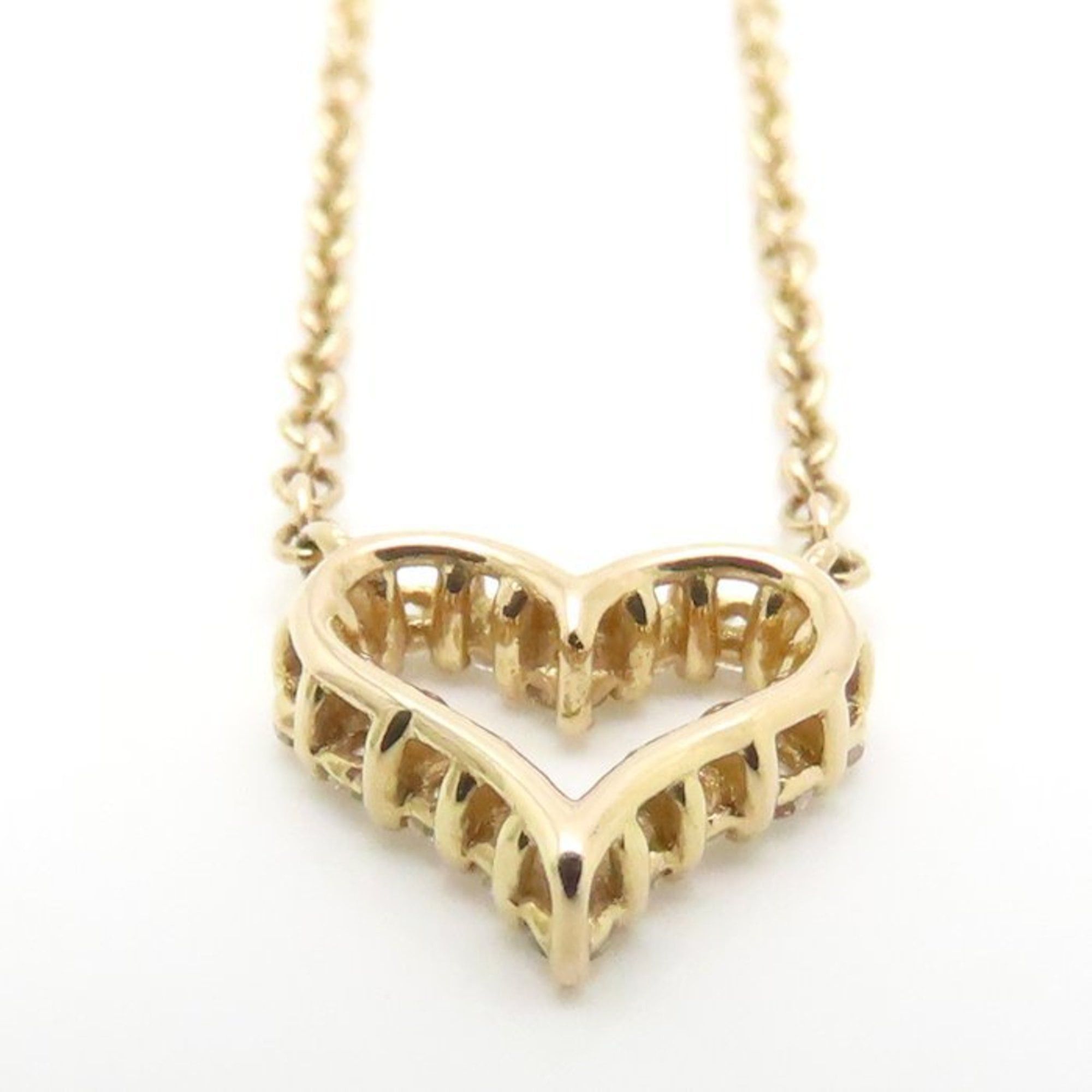 Tiffany & Co. TIFFANY&Co. Tiffany Sentimental Heart Necklace Extra Mini Diamond 18KPG Women's 295275 Size ONE SIZE - 5 Thumbnail