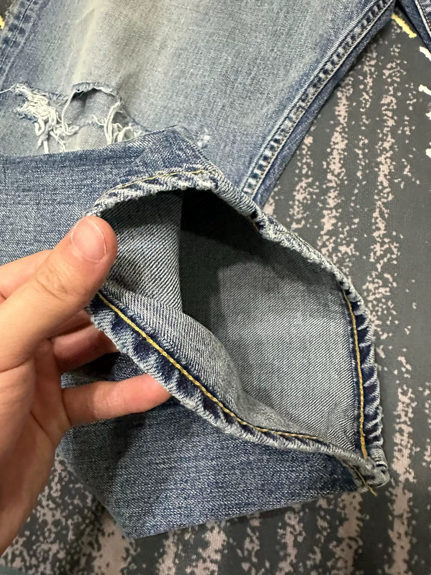 Madness Madness 22SS Distressed Jeans Size US 31 - 4 Thumbnail