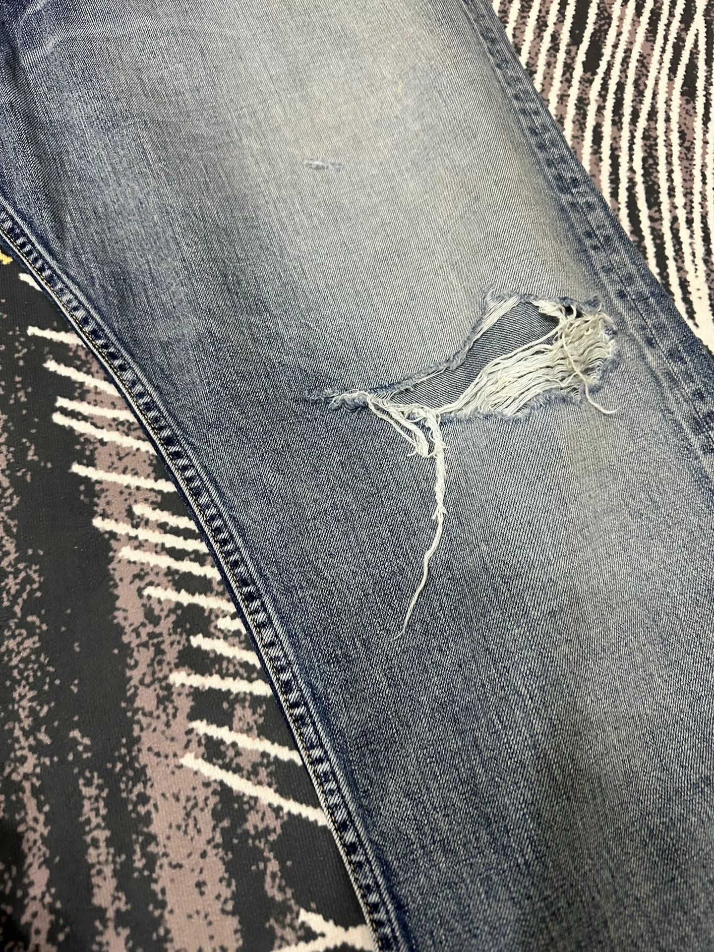 Madness Madness 22SS Distressed Jeans Size US 31 - 3 Thumbnail