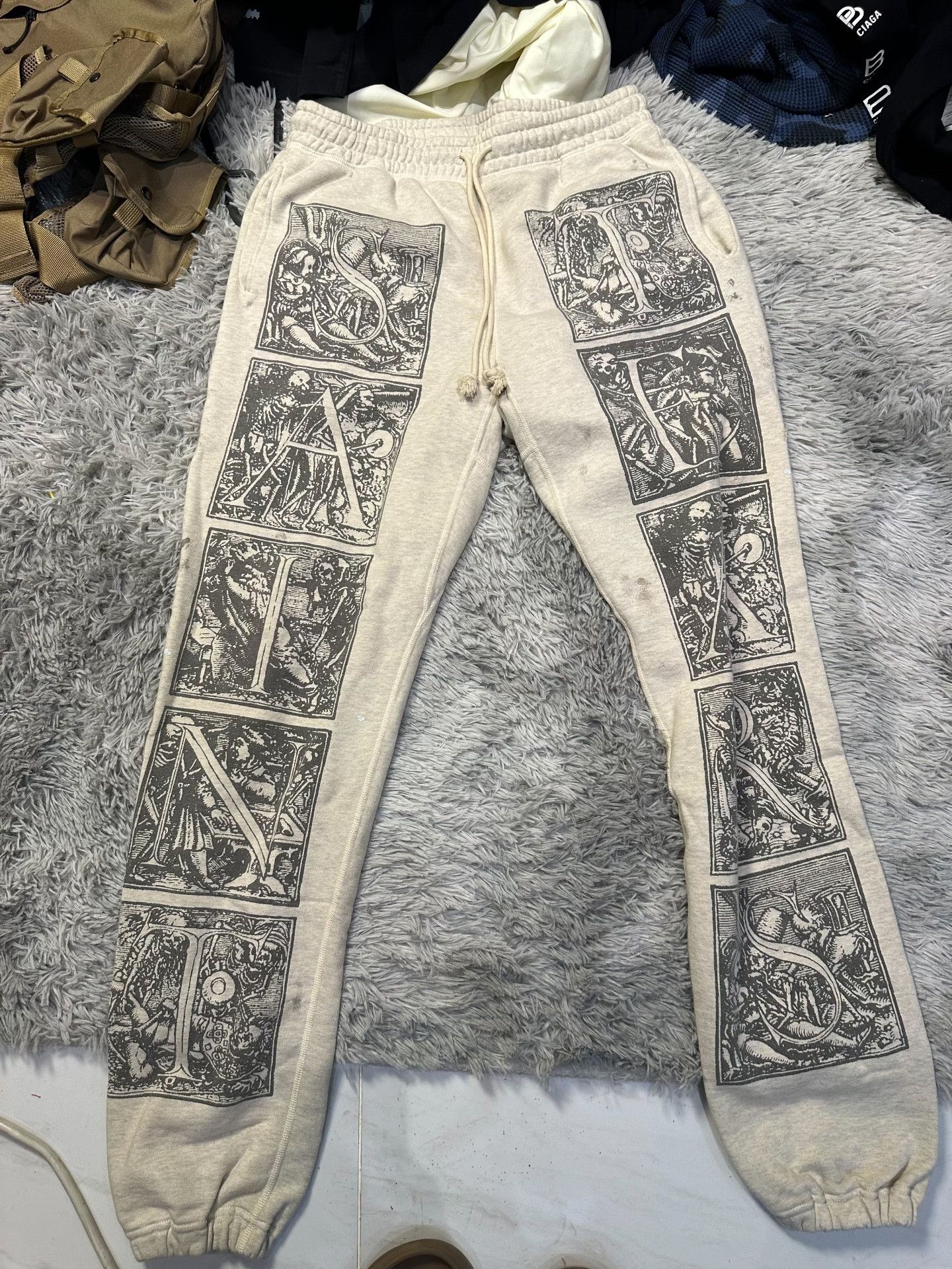 Saint Michael SAINT MICHAEL x DENIM TEARS Hoodie Size US 31 - 2 Thumbnail