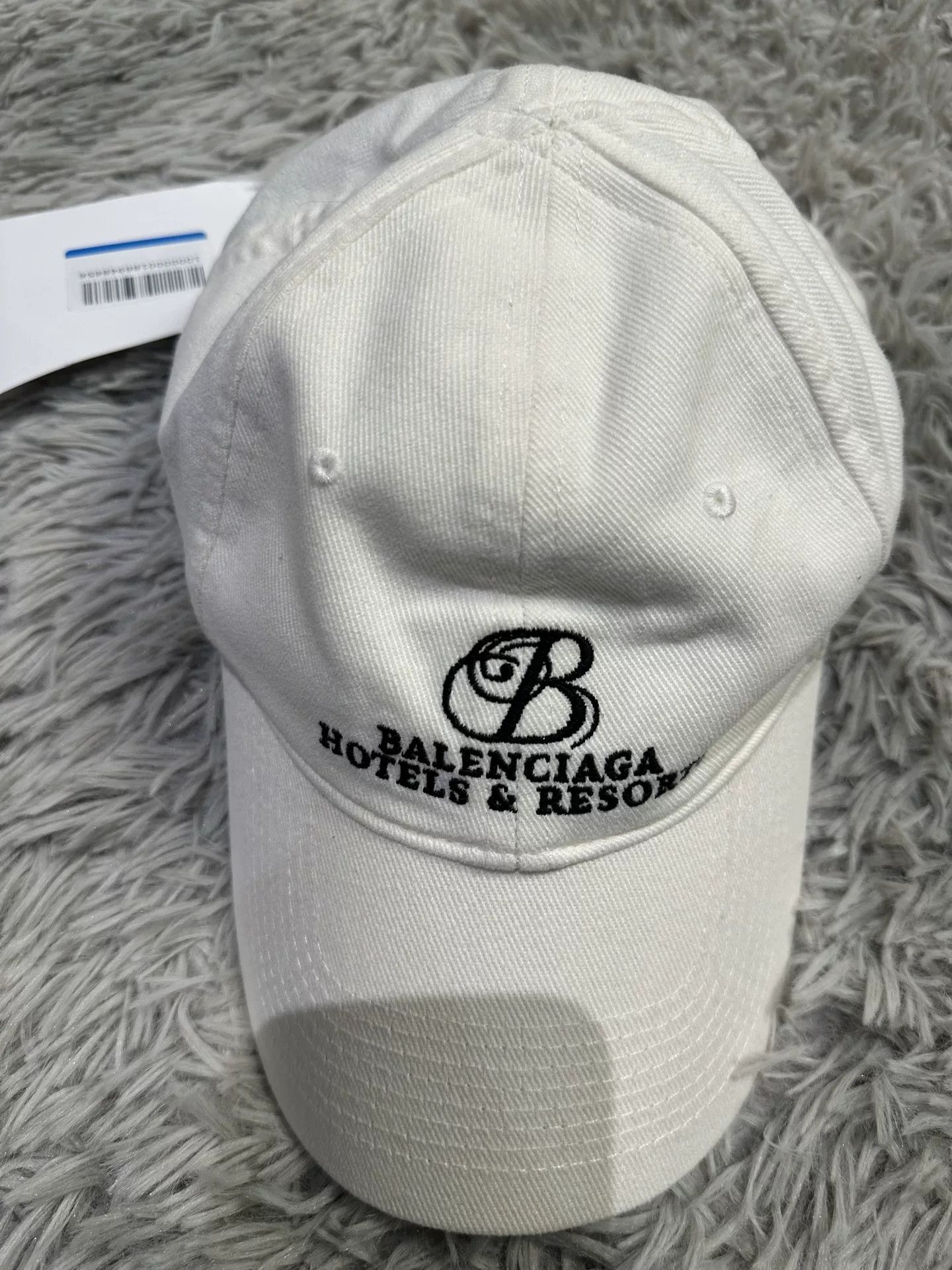Balenciaga Balenciaga Hotel Series White Cap Size ONE SIZE - 2 Thumbnail
