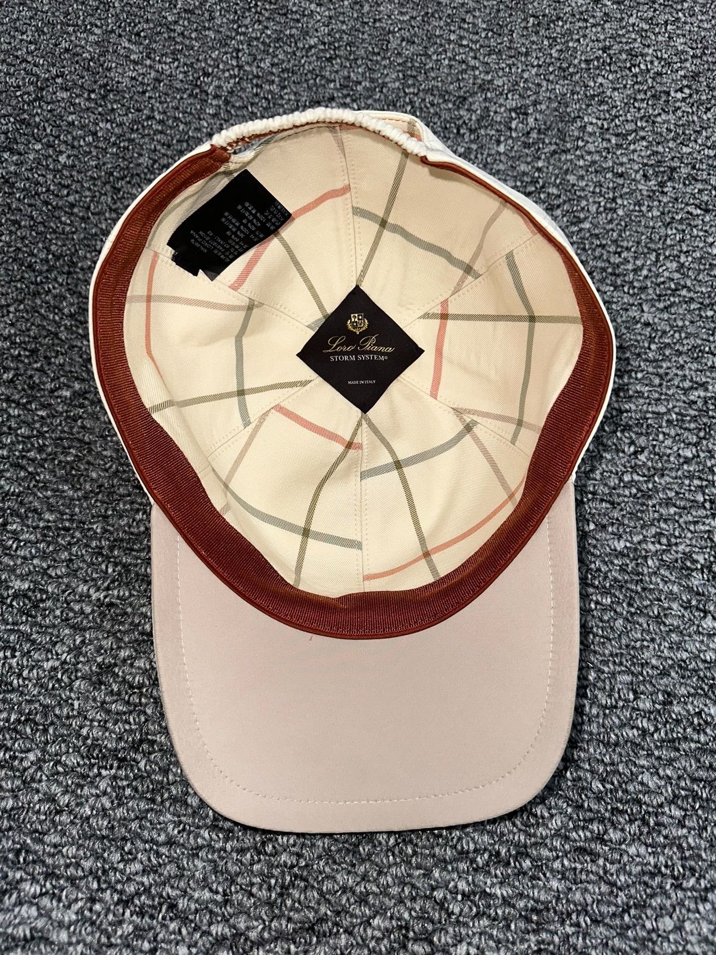 Loro Piana Loro Piana XXL Peaked Cap Size ONE SIZE - 3 Thumbnail