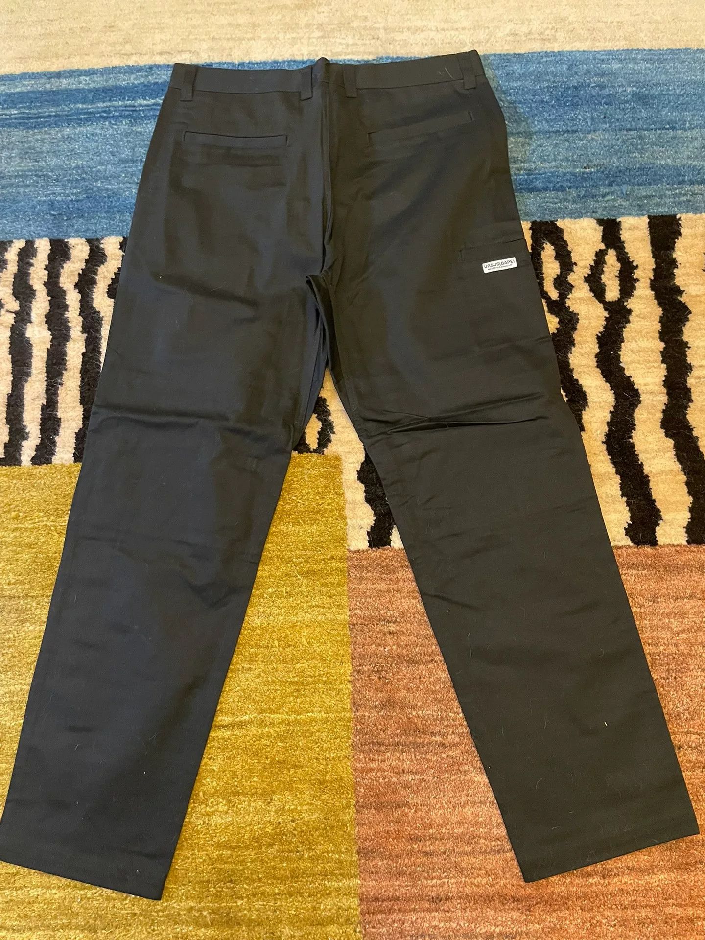 Bape Bape Ursus Black Cargo Pants Size US 31 - 4 Thumbnail