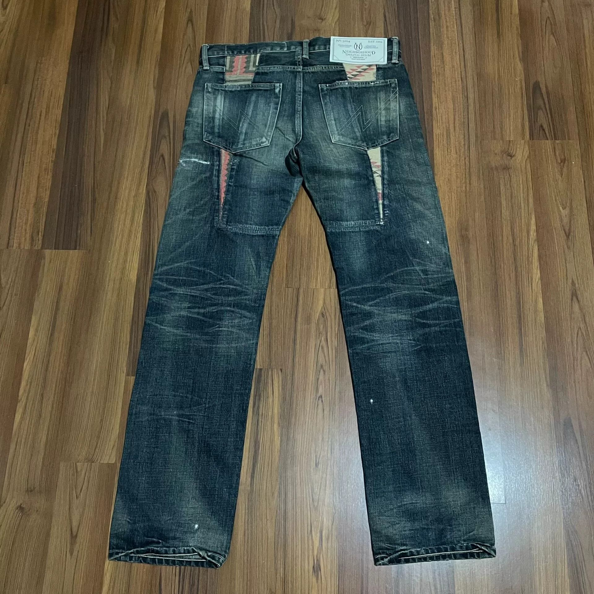 Neighborhood NEIGHBORHOOD 17SS 17AW Tusk King Jeans Size US 31 - 2 Thumbnail