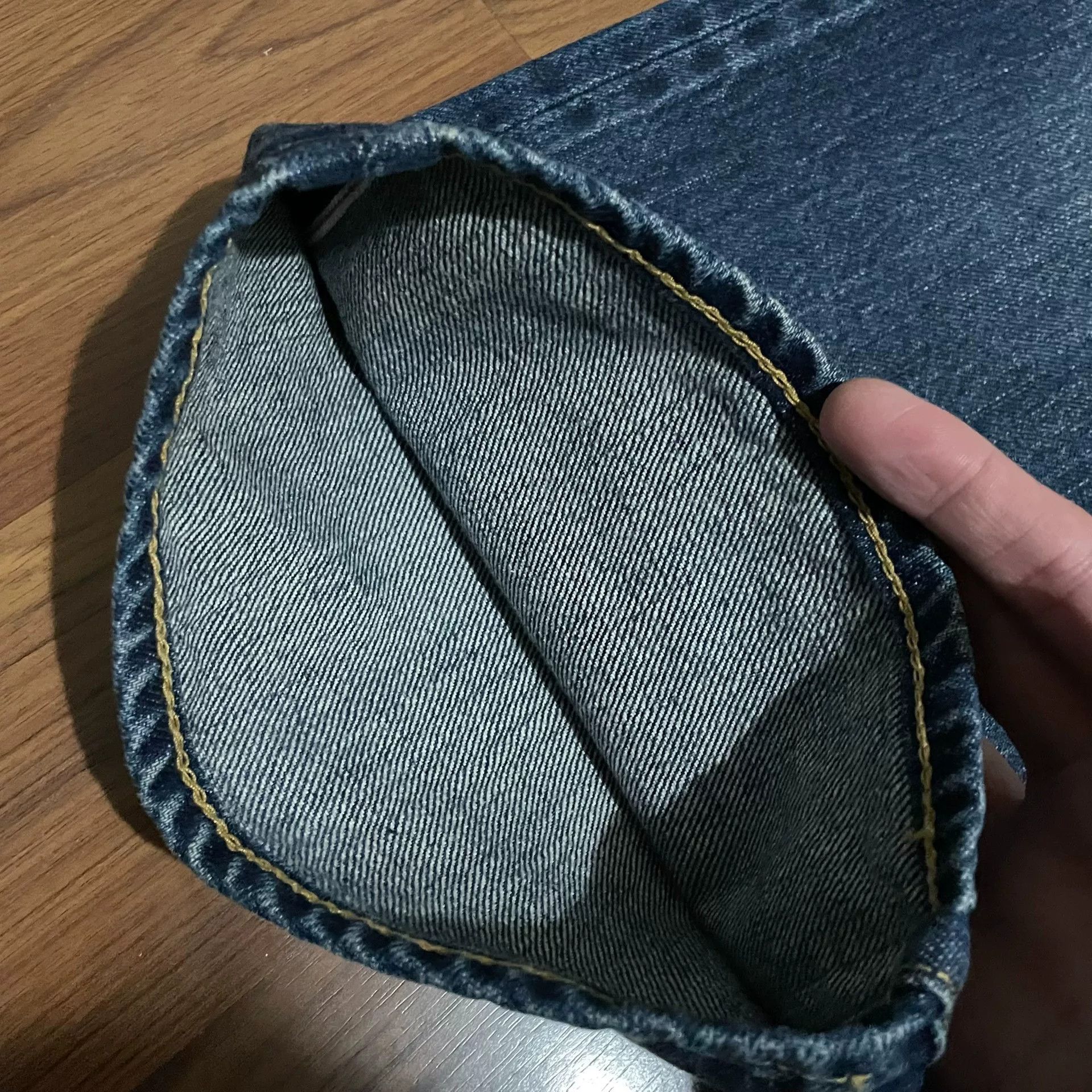 Madness MADNESS 23AW Denim Jeans Size US 31 - 8 Thumbnail