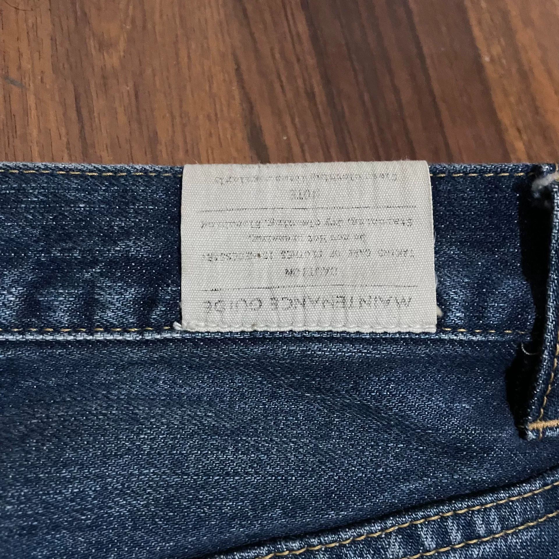 Madness MADNESS 23AW Denim Jeans Size US 31 - 5 Thumbnail