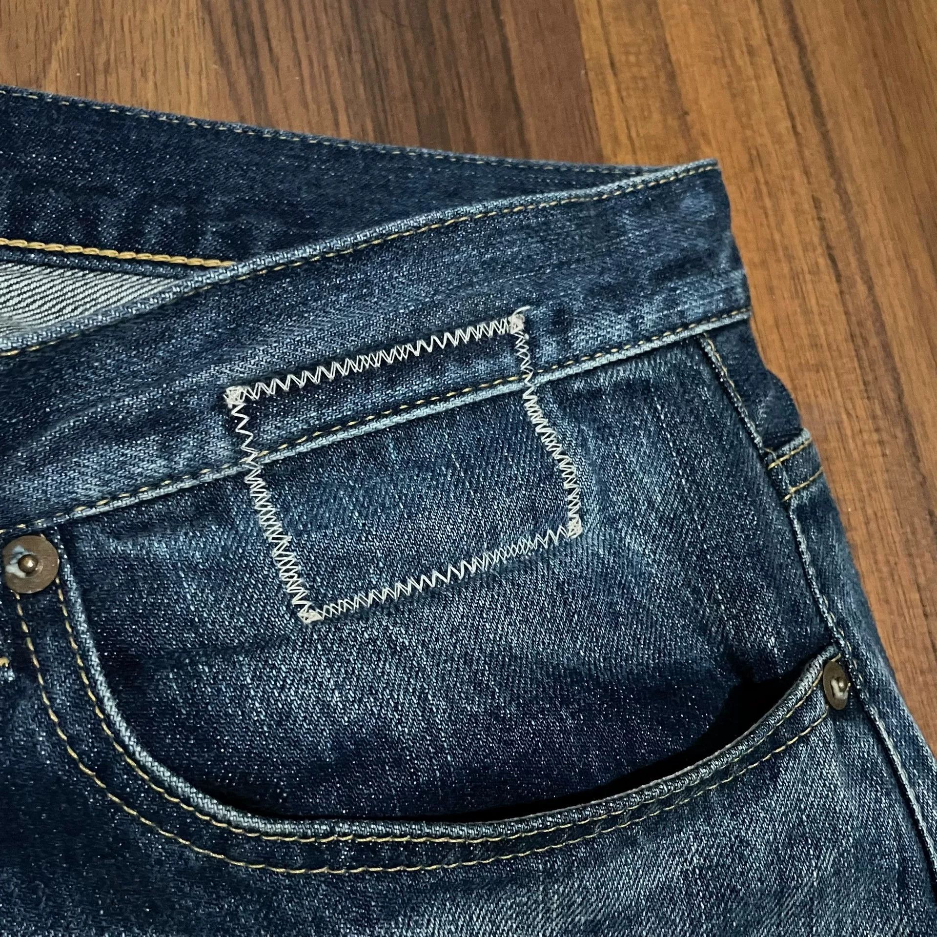 Madness MADNESS 23AW Denim Jeans Size US 31 - 4 Thumbnail