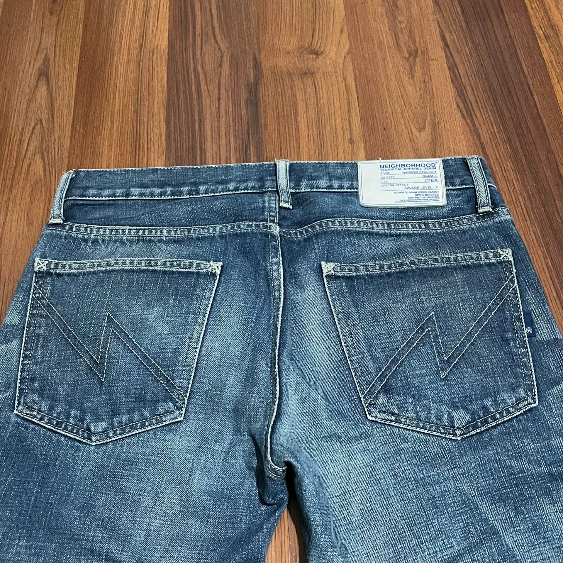 Neighborhood NEIGHBORHOOD 07EX Narrow Straight Jeans Size US 31 - 3 Thumbnail