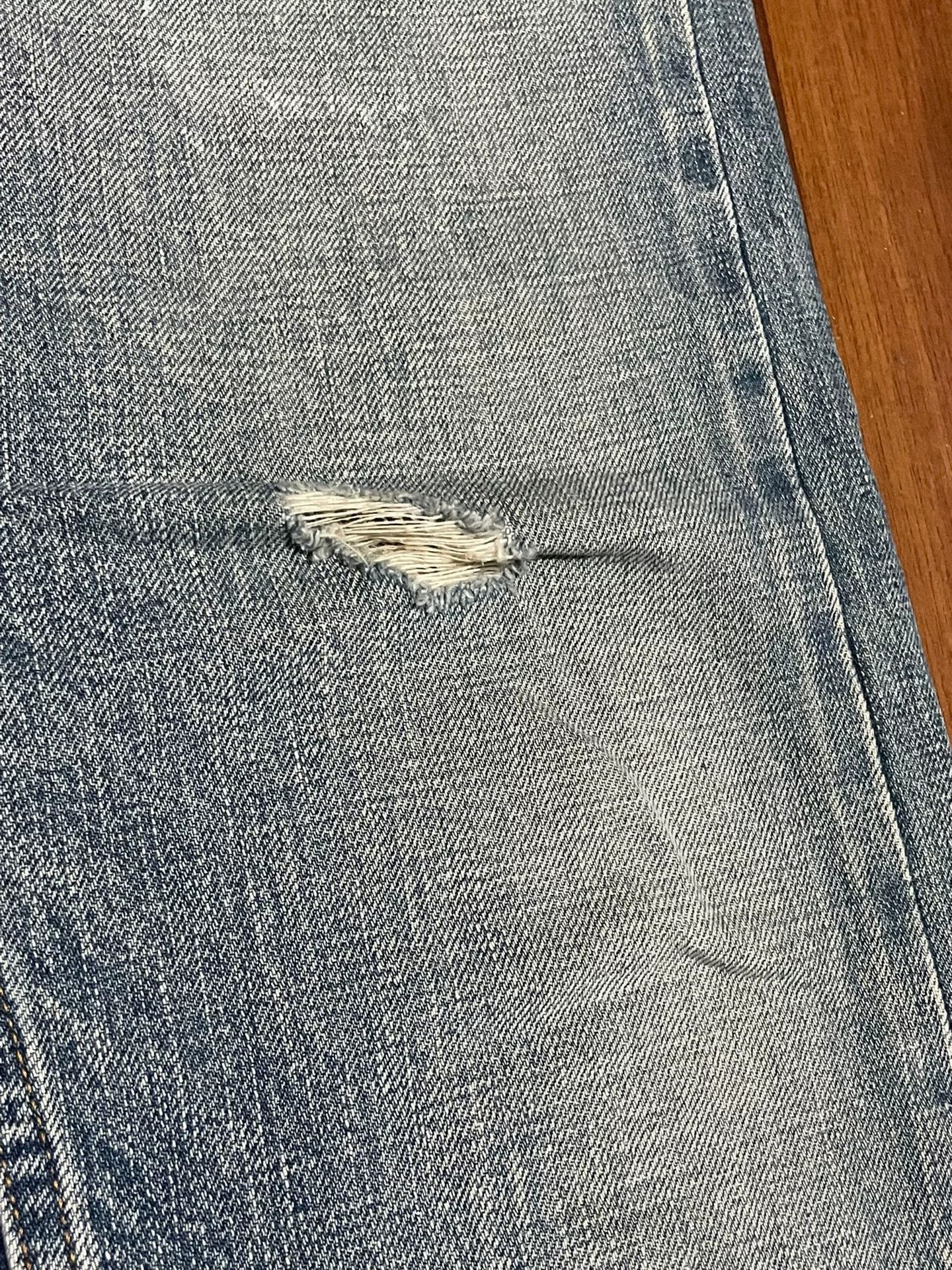 Madness MADNESS 17SS Made in Japan Distressed Jeans Size US 31 - 4 Thumbnail