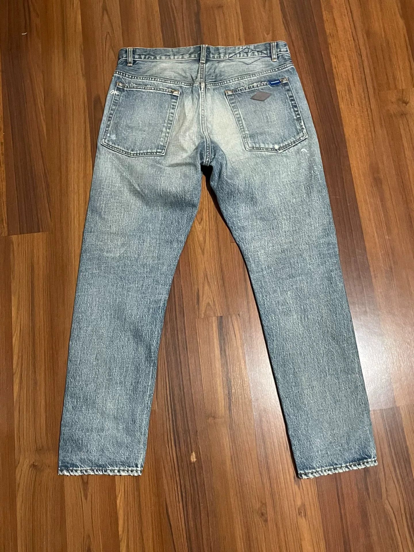 Madness MADNESS 17SS Made in Japan Distressed Jeans Size US 31 - 2 Thumbnail