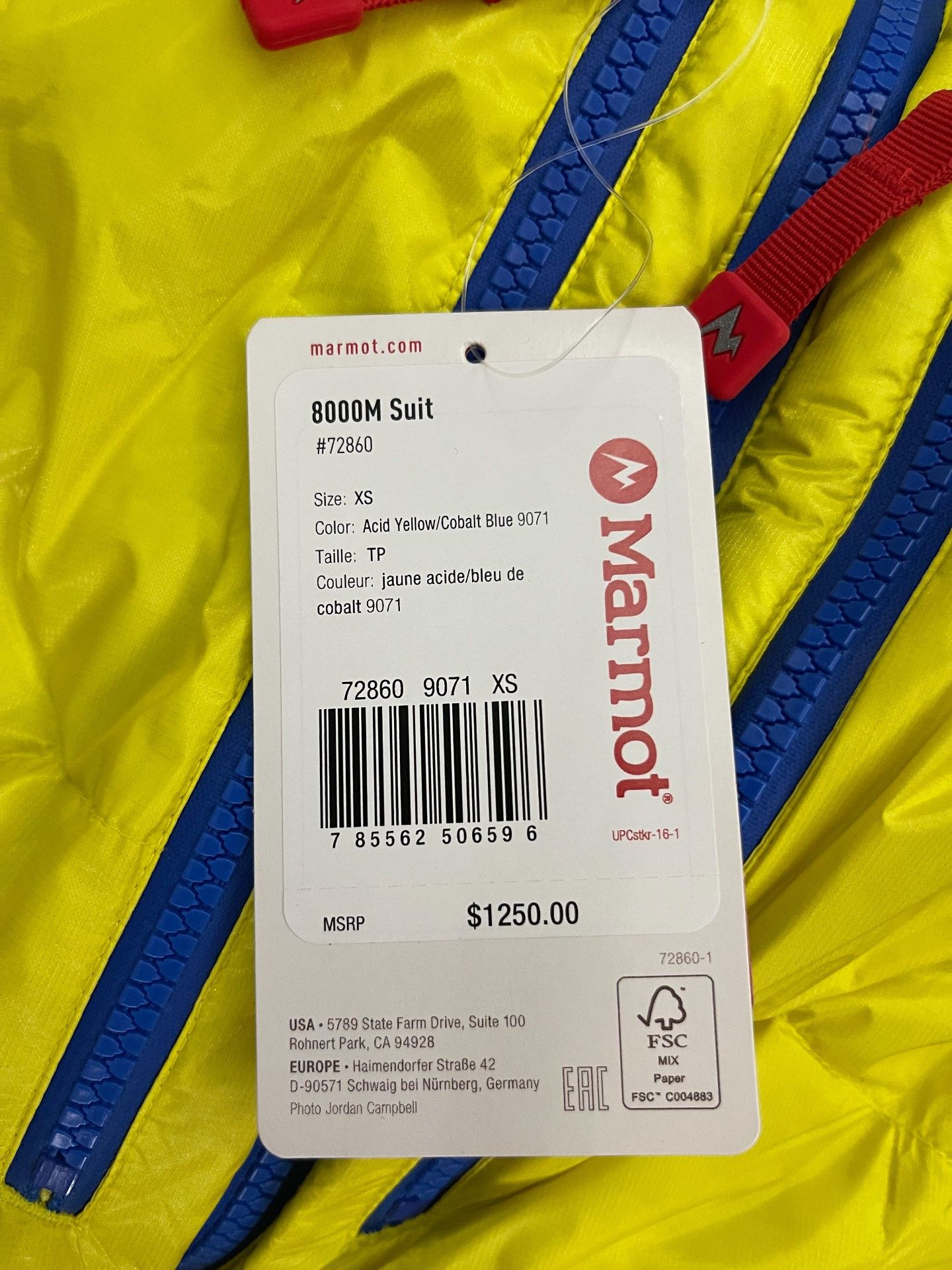 Marmot Marmot 8000M Down Suit Size US 31 - 7 Thumbnail