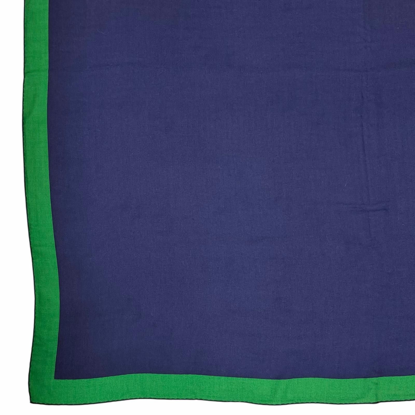 Hermes Hermes Hermes Geant Encadre Cashmere Silk Scarf Textile Scarf DUTY FREE for USA Size ONE SIZE - 4 Thumbnail