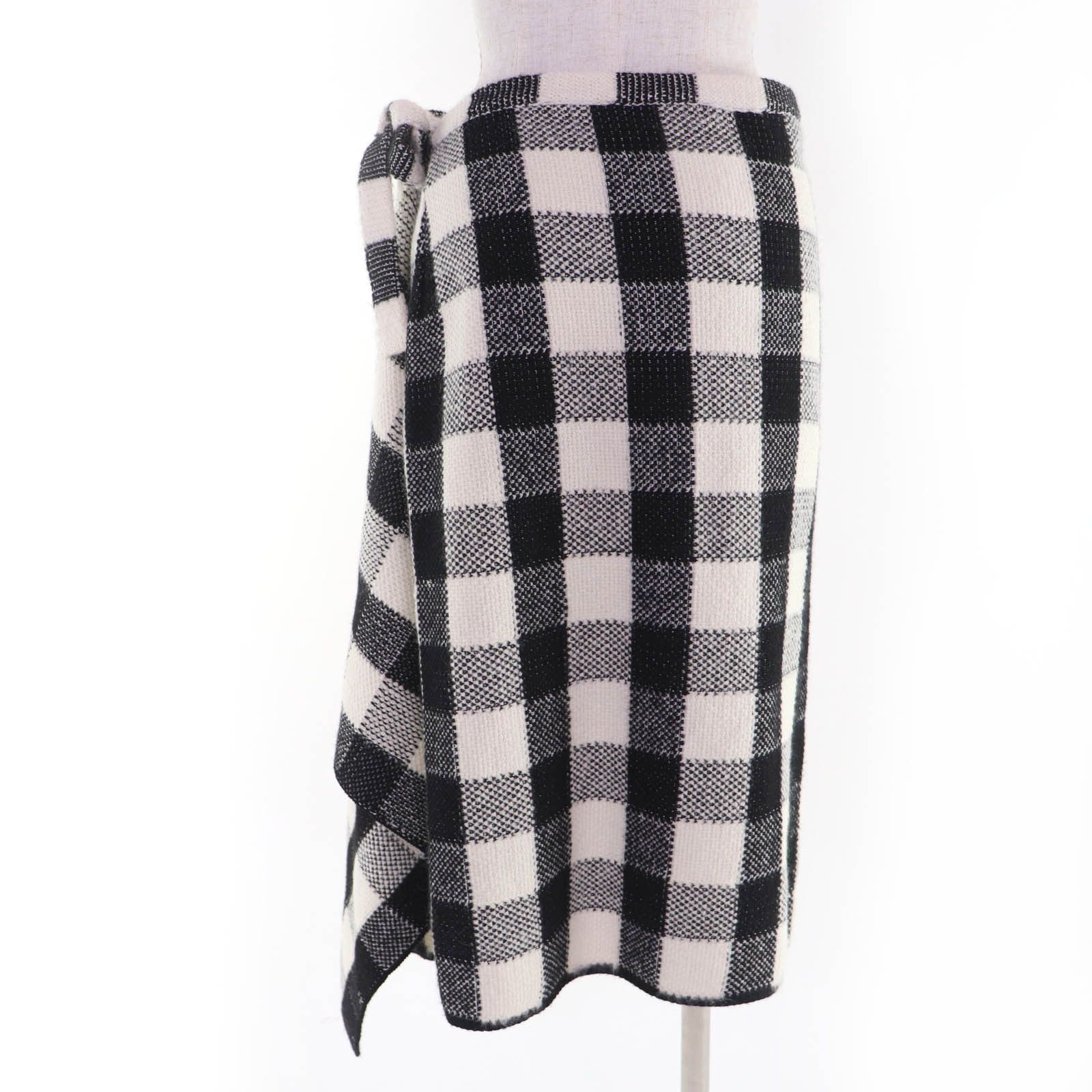 Dior Dior Christian Dior Wool Alpaca Blend Asymmetric Skirt Textile Skirts DUTY FREE for USA Size ONE SIZE - 4 Thumbnail