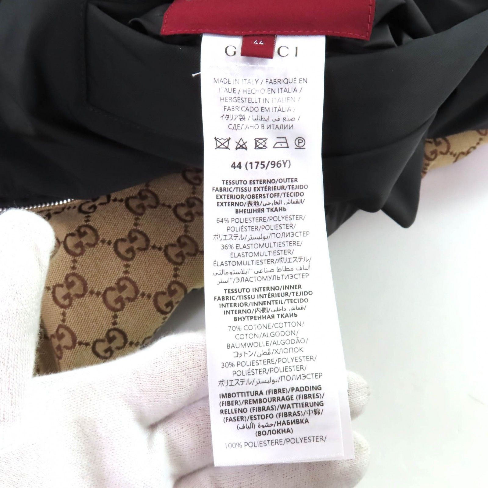 Gucci Gucci Gucci GG Canvas Polyester Jacket Textile Outerwear DUTY FREE for USA Size ONE SIZE - 15 Thumbnail