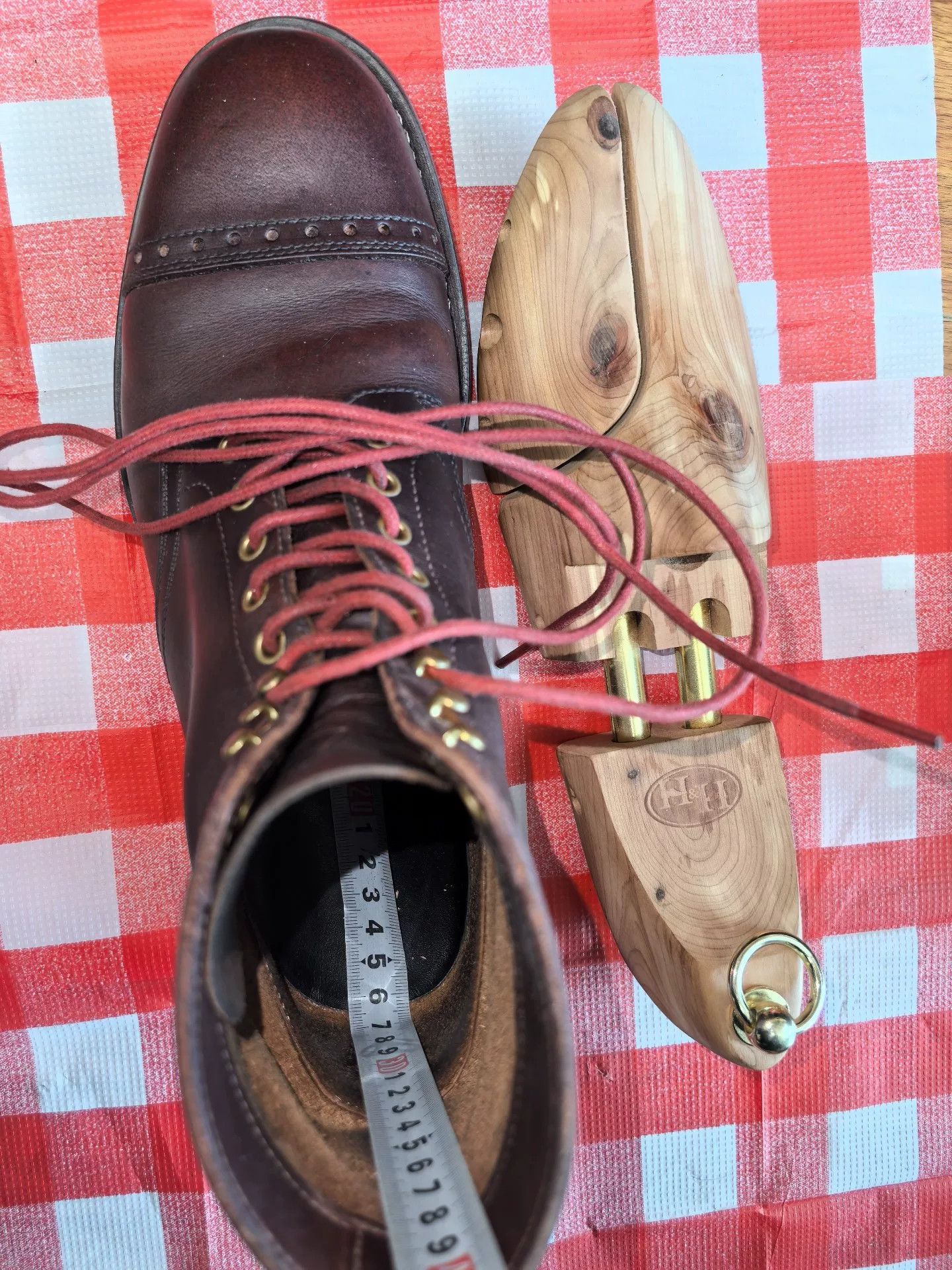 Clinch Boots Clinch Cap-toe Cherry Red Boots Size US 8.5 / EU 41-42 - 6 Thumbnail
