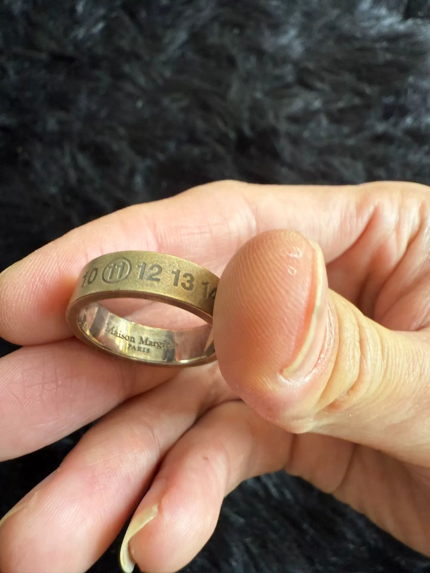 Maison Margiela Maison Margiela First Gen Number Ring Size ONE SIZE - 2 Thumbnail