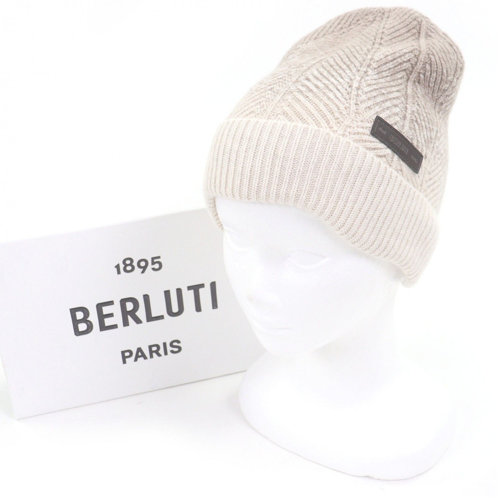 Berluti Berluti Berluti Cashmere Knit Cap Textile Hats DUTY FREE for USA Size ONE SIZE - 2 Thumbnail