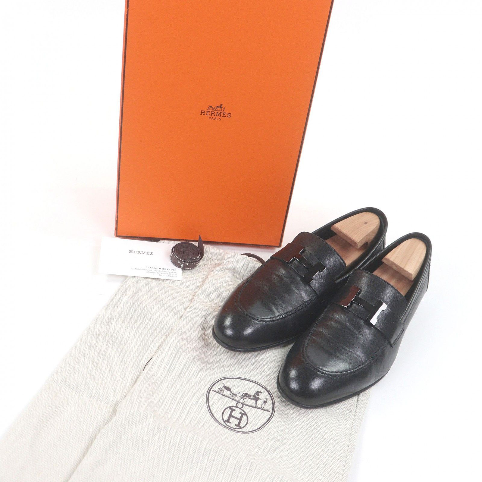 Hermes Hermes Hermes Constance Leather Loafers Leather Shoes DUTY FREE for USA Size ONE SIZE - 2 Thumbnail