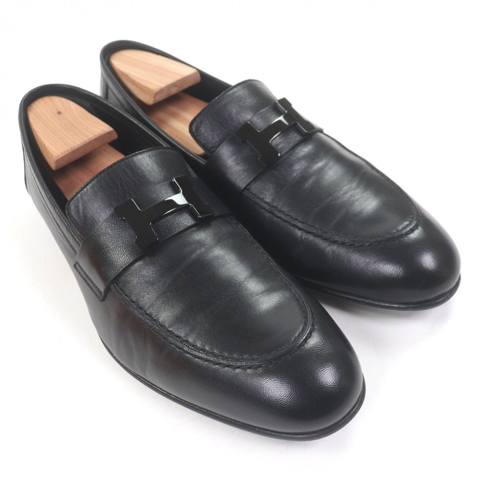 Hermes Hermes Hermes Constance Leather Loafers Leather Shoes DUTY FREE for USA Size ONE SIZE - 3 Thumbnail