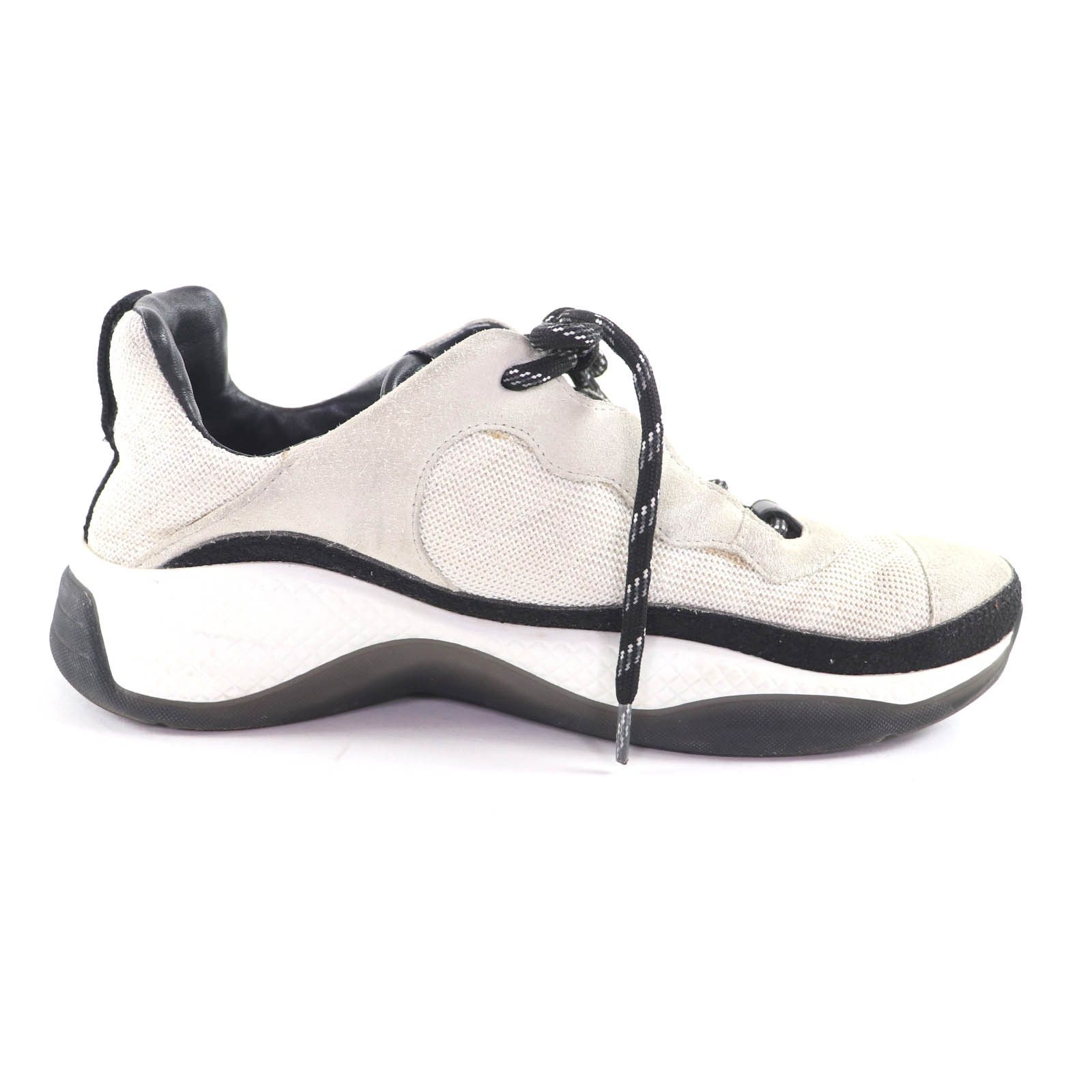 Chanel Chanel Chanel Leather Mesh Sneakers Leather Shoes DUTY FREE for USA Size ONE SIZE - 5 Thumbnail