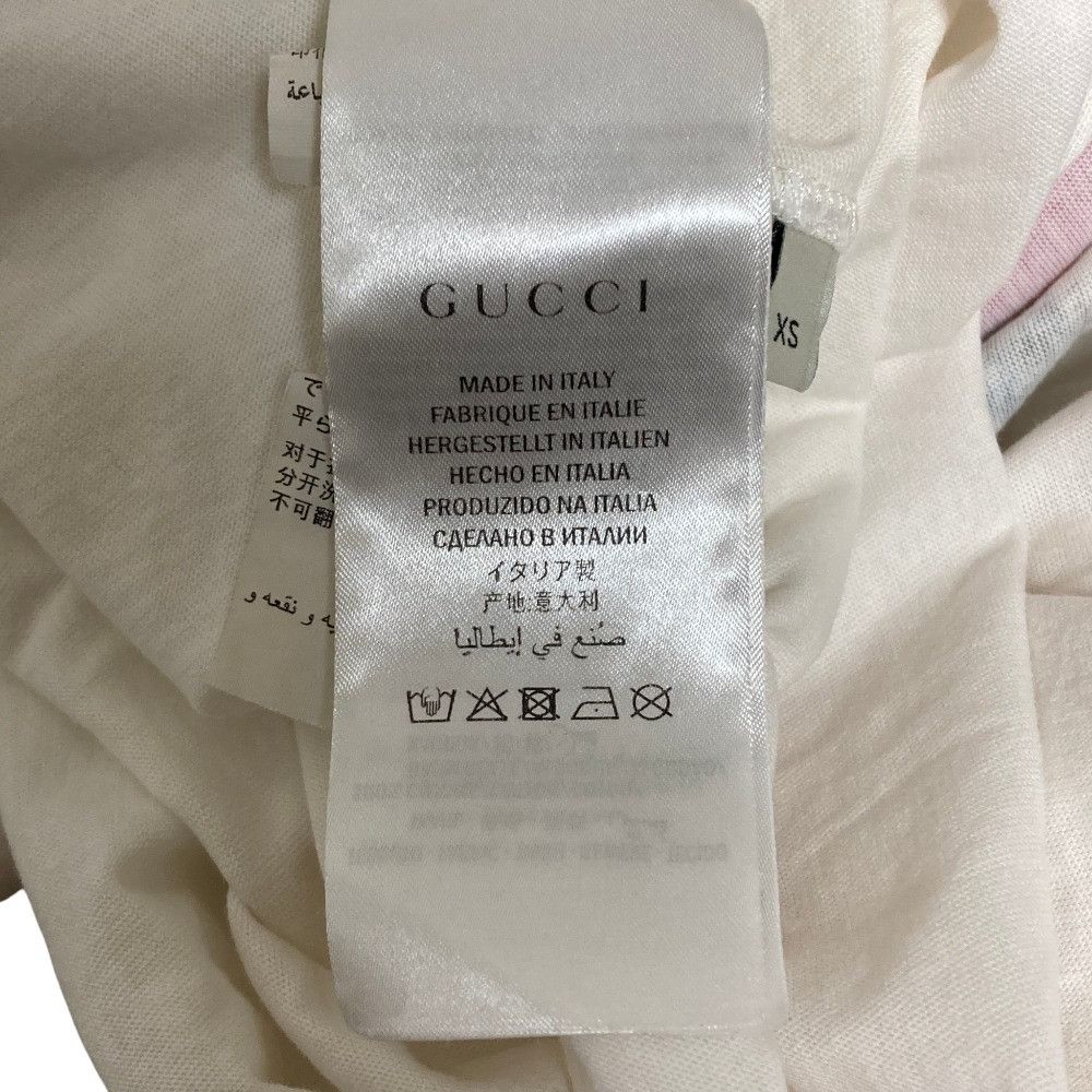 Gucci Gucci Gucci Flora Print T Shirt Textile T-Shirts DUTY FREE for USA Size ONE SIZE - 11 Thumbnail