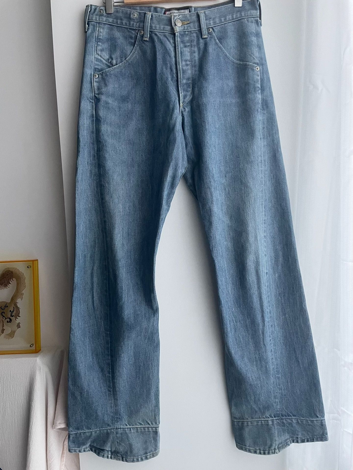 Levi's Vintage Clothing Levi's Engineered 00s Vintage Curved Jeans Size US 31 - 3 Thumbnail