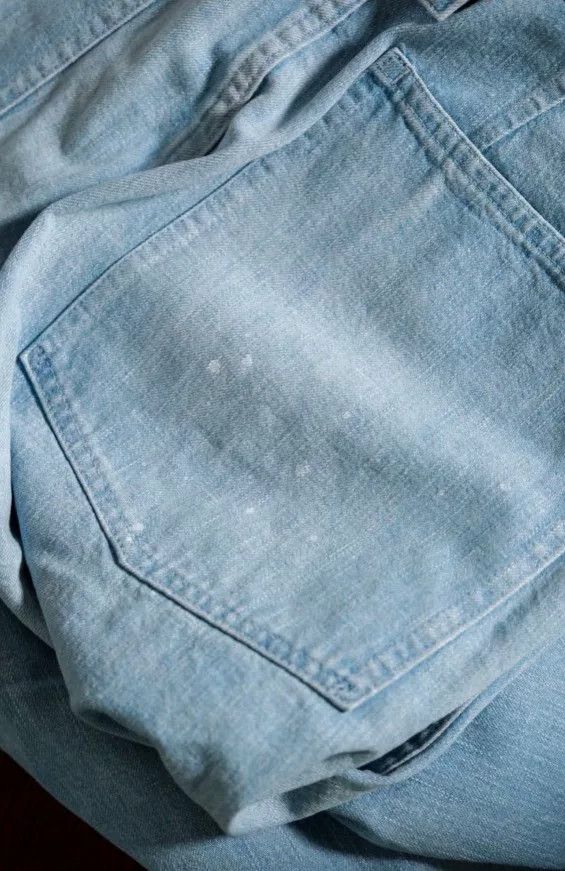 MAATEE & SONS Washed Paint Splatter Distressed M35 Jeans Size US 31 - 9 Thumbnail