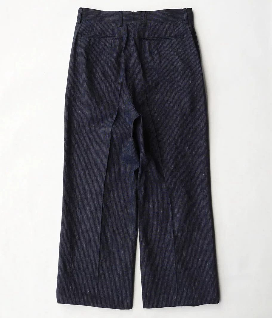 Other NEAT Italian Fabric Navy Pinstripe Trousers Size US 31 - 6 Thumbnail