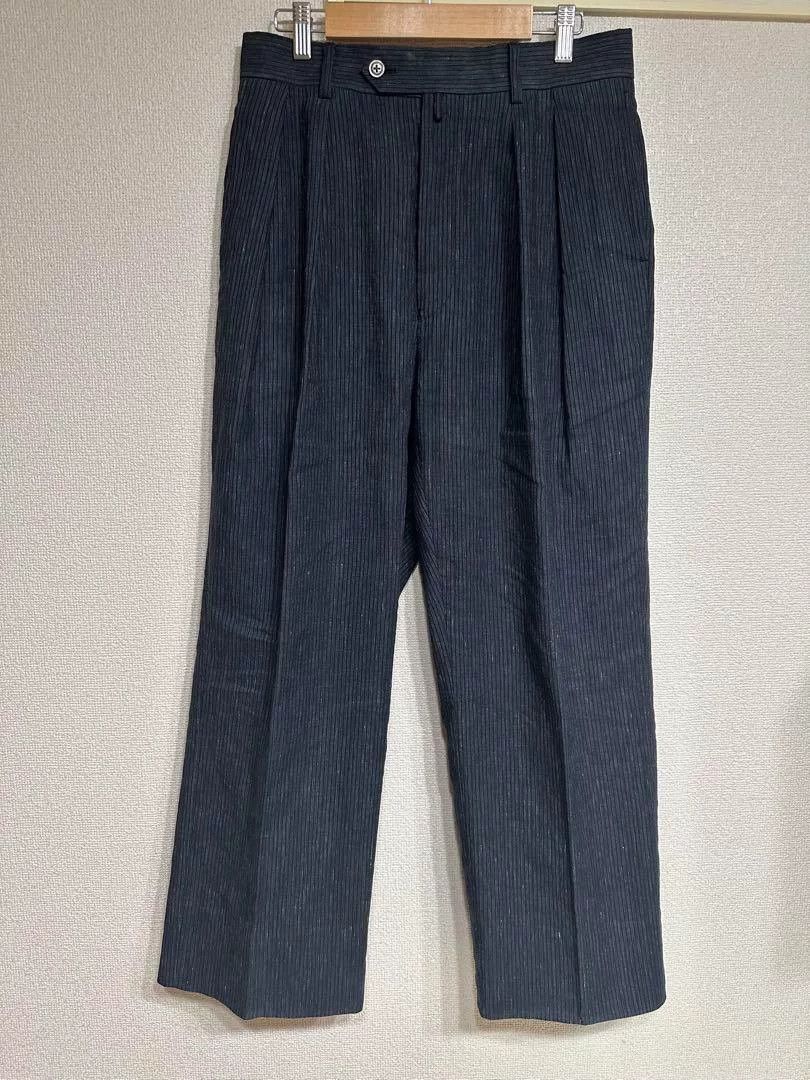 Other NEAT Italian Fabric Navy Pinstripe Trousers Size US 31 - 8 Thumbnail