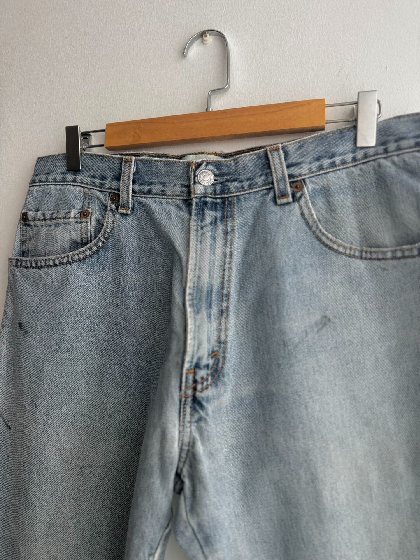 Vintage 00s Vintage Levis 517 Bootcut Jeans Size US 31 - 2 Thumbnail