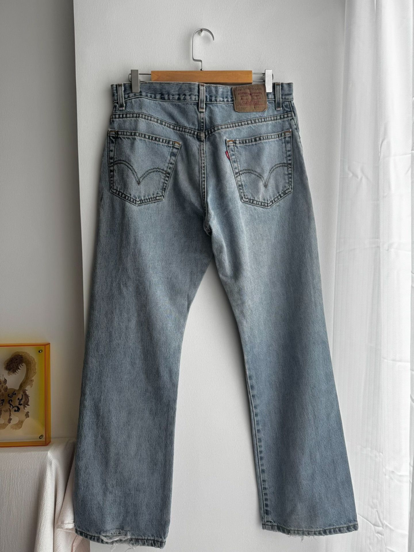 Vintage 00s Vintage Levis 517 Bootcut Jeans Size US 31 - 6 Thumbnail