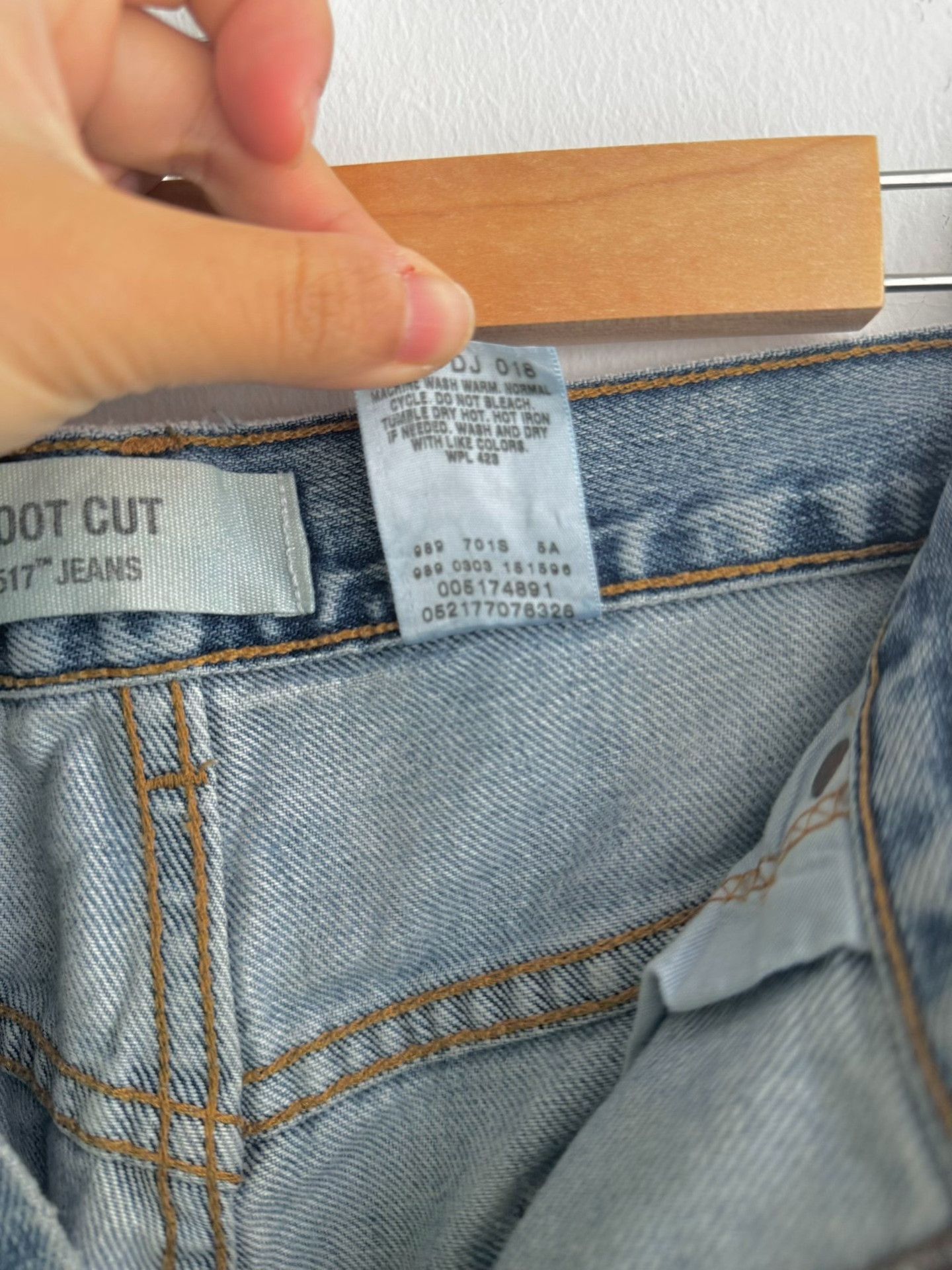 Vintage 00s Vintage Levis 517 Bootcut Jeans Size US 31 - 8 Thumbnail