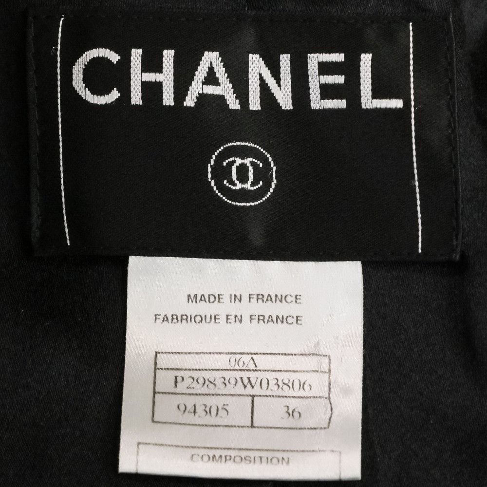 Chanel Chanel Chanel Wool Coat Textile Outerwear P29389 DUTY FREE for USA Size ONE SIZE - 9 Thumbnail
