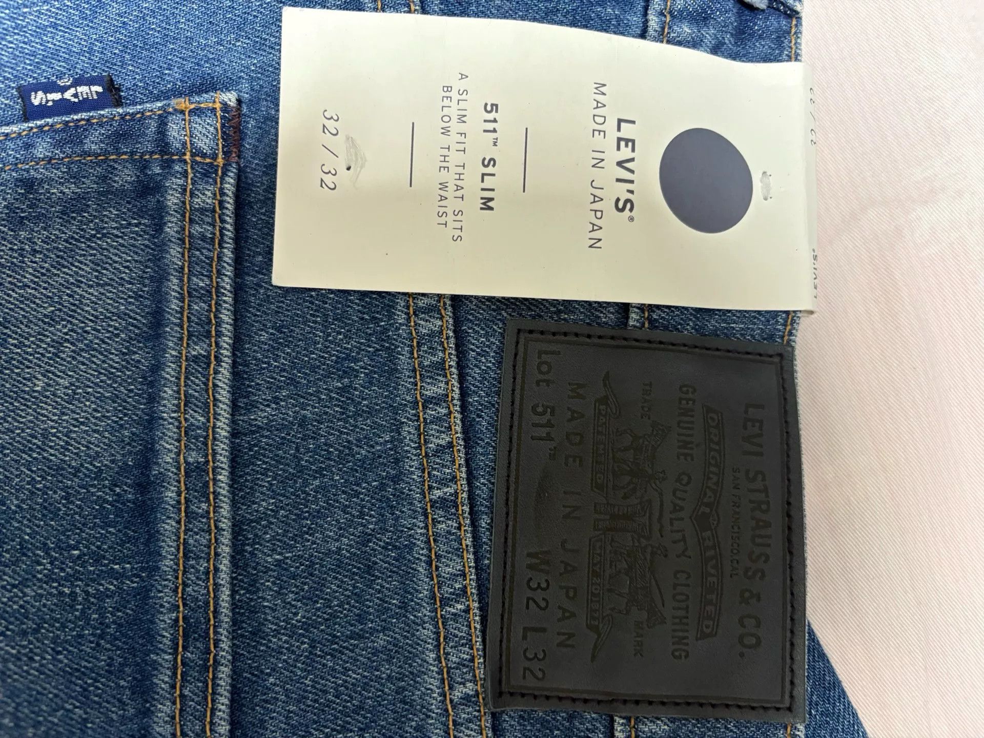 Levi's Levi's 511 Slim Straight Washed Jeans Size US 31 - 5 Thumbnail