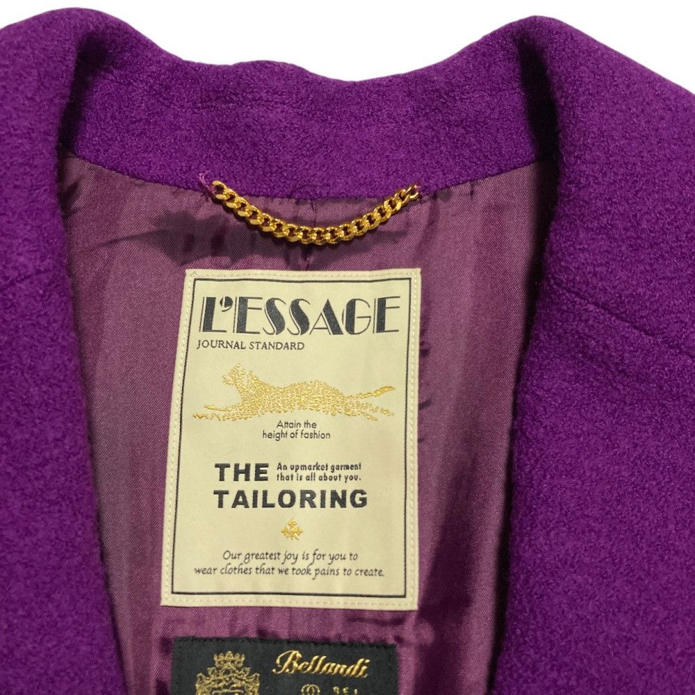 Other Other Journal Standard Lessage Bellandi Pure Wool Coat Textile Outerwear DUTY FREE for USA Size ONE SIZE - 5 Thumbnail