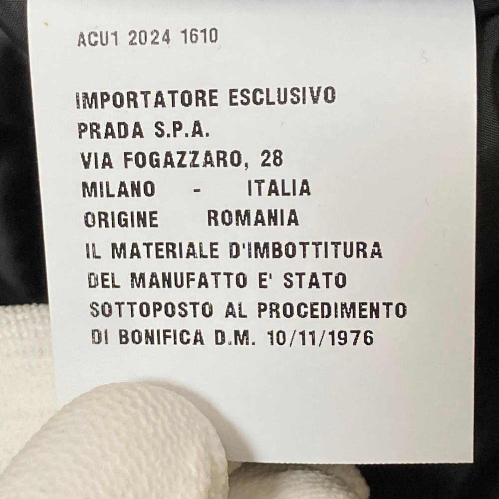 Prada Prada Prada Down Hooded Jacket Textile Outerwear SGH070R232106O DUTY FREE for USA Size ONE SIZE - 13 Thumbnail