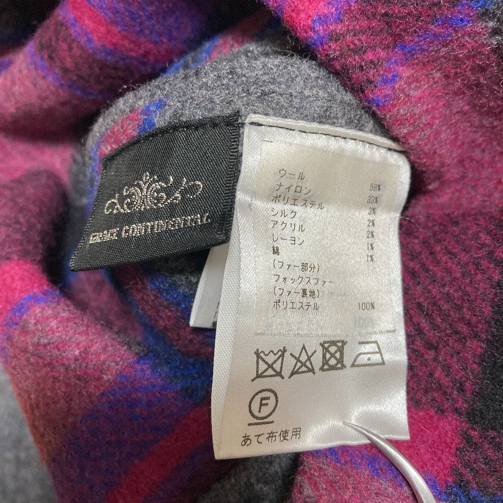 Other Other GRACE CONTINENTAL Wool Blend Reversible Coat Textile Outerwear DUTY FREE for USA Size ONE SIZE - 10 Thumbnail