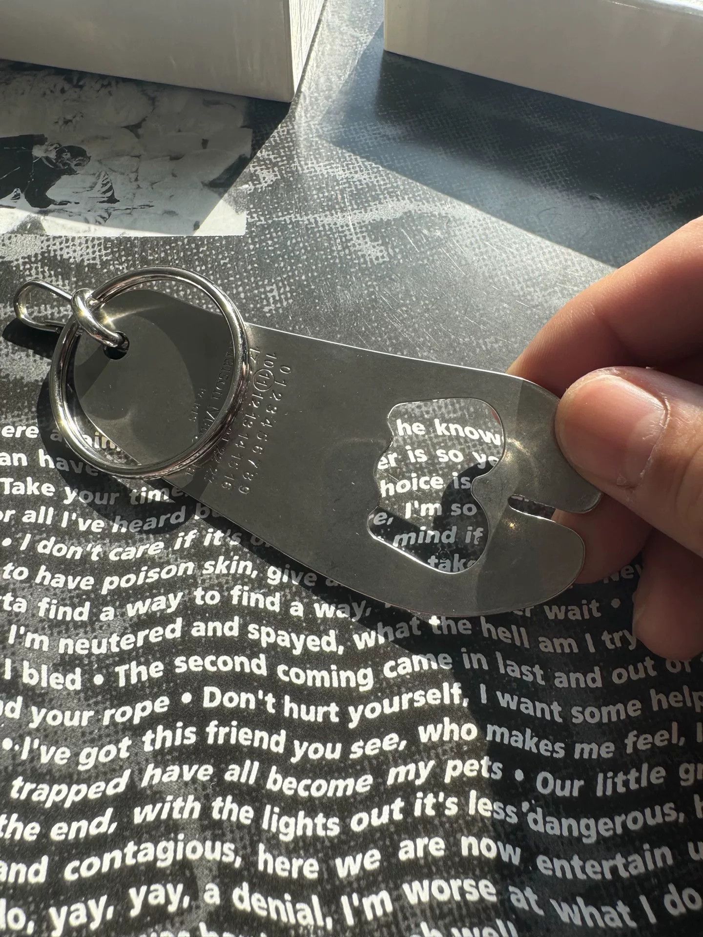 Maison Margiela Maison Margiela Bottle Opener Keychain Size ONE SIZE - 3 Thumbnail