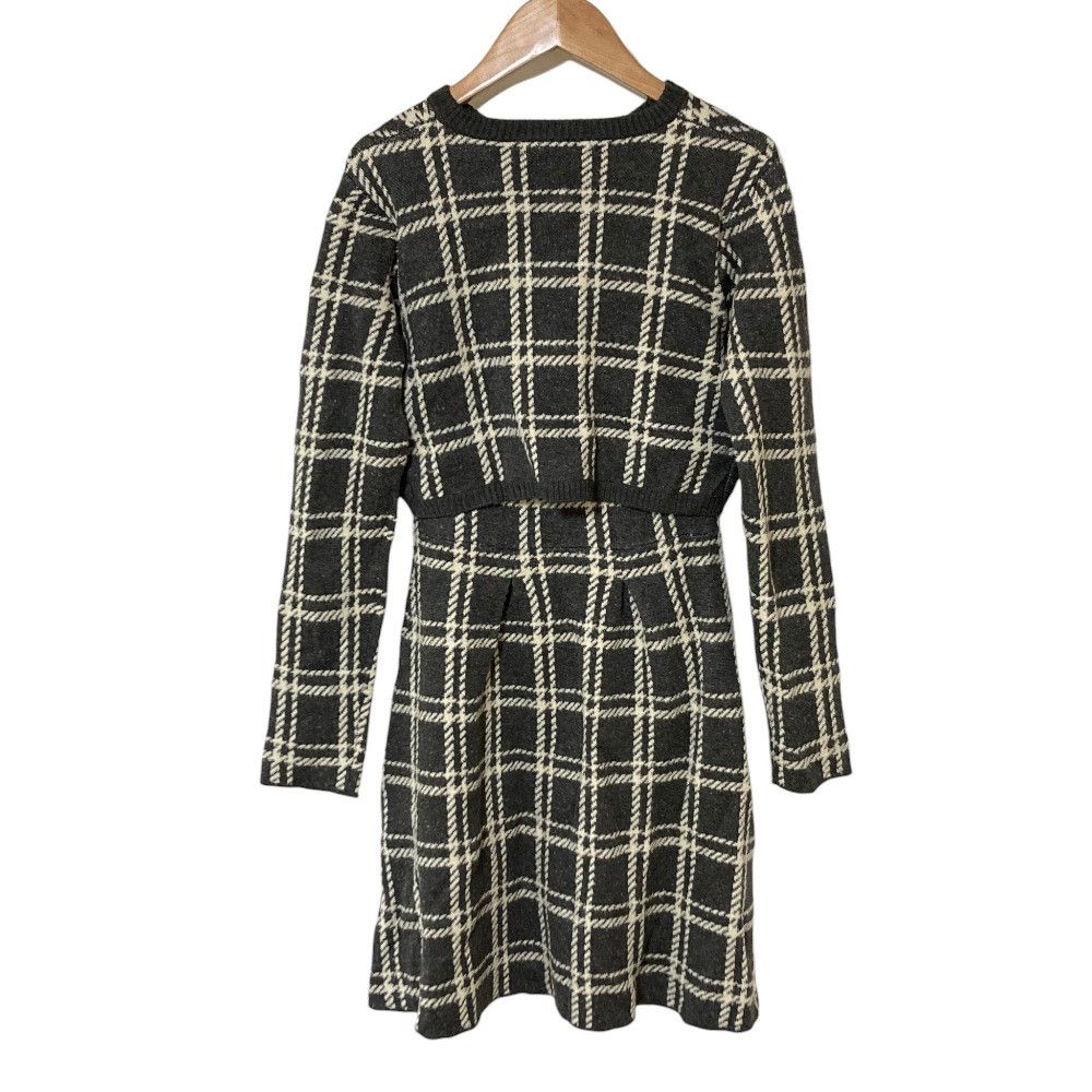 Other Other Herlipto Pantheon Checked Knit Dress dress Textile Dresses 1244205166 DUTY FREE for USA Size ONE SIZE - 2 Thumbnail