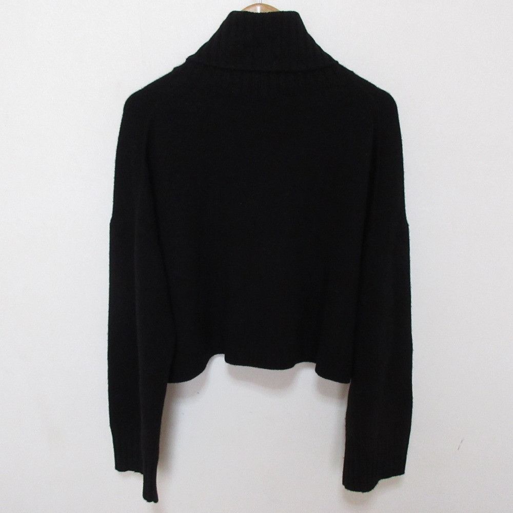 Other Other EVERYDAY I LIKE Wool Cashmere Cropped Turtleneck Sweater Textile Tops DUTY FREE for USA Size ONE SIZE - 2 Thumbnail