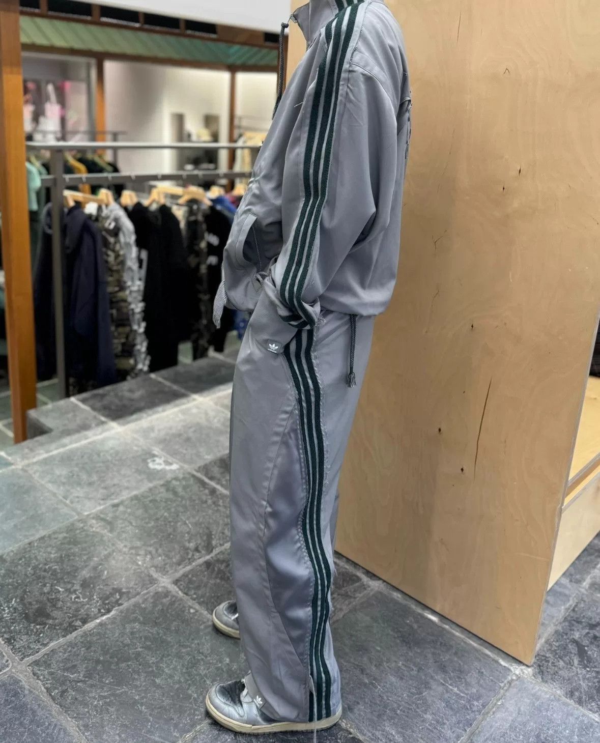 Song For The Mute Song for the Mute x Adidas Gray-Green Tracksuit Size US 31 - 2 Thumbnail