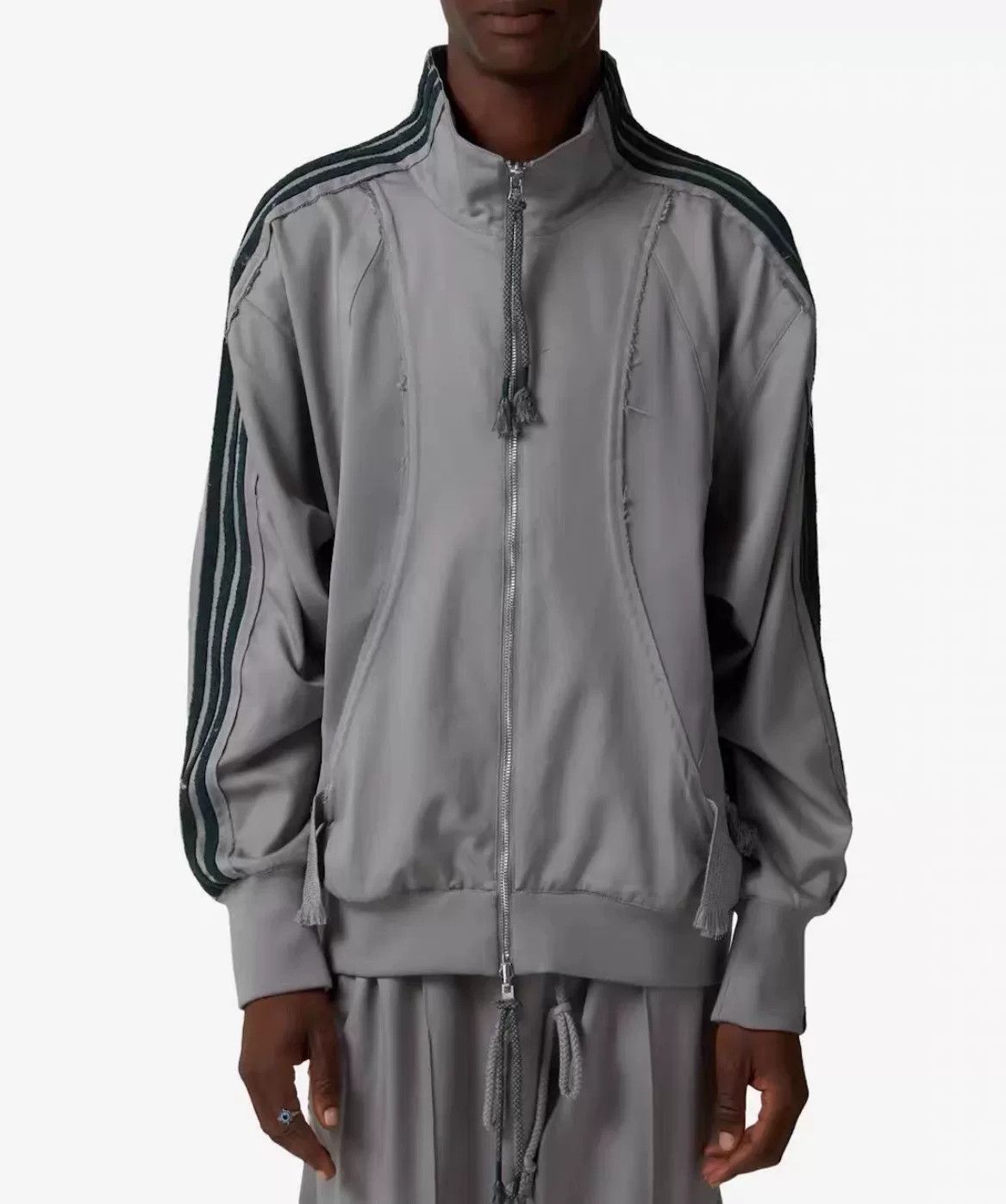 Song For The Mute Song for the Mute x Adidas Gray-Green Tracksuit Size US 31 - 3 Thumbnail