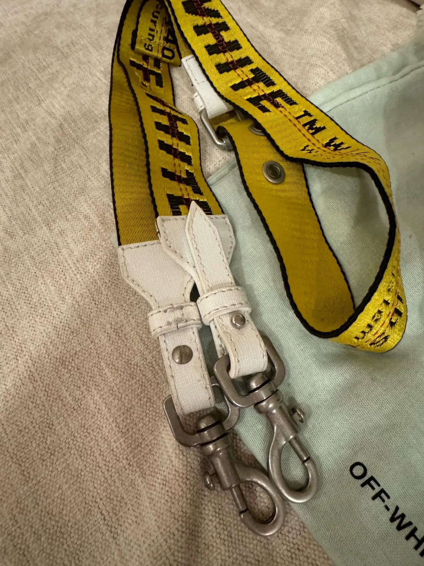 Off-White Off White Black White Clip Tofu Bag Size ONE SIZE - 8 Thumbnail