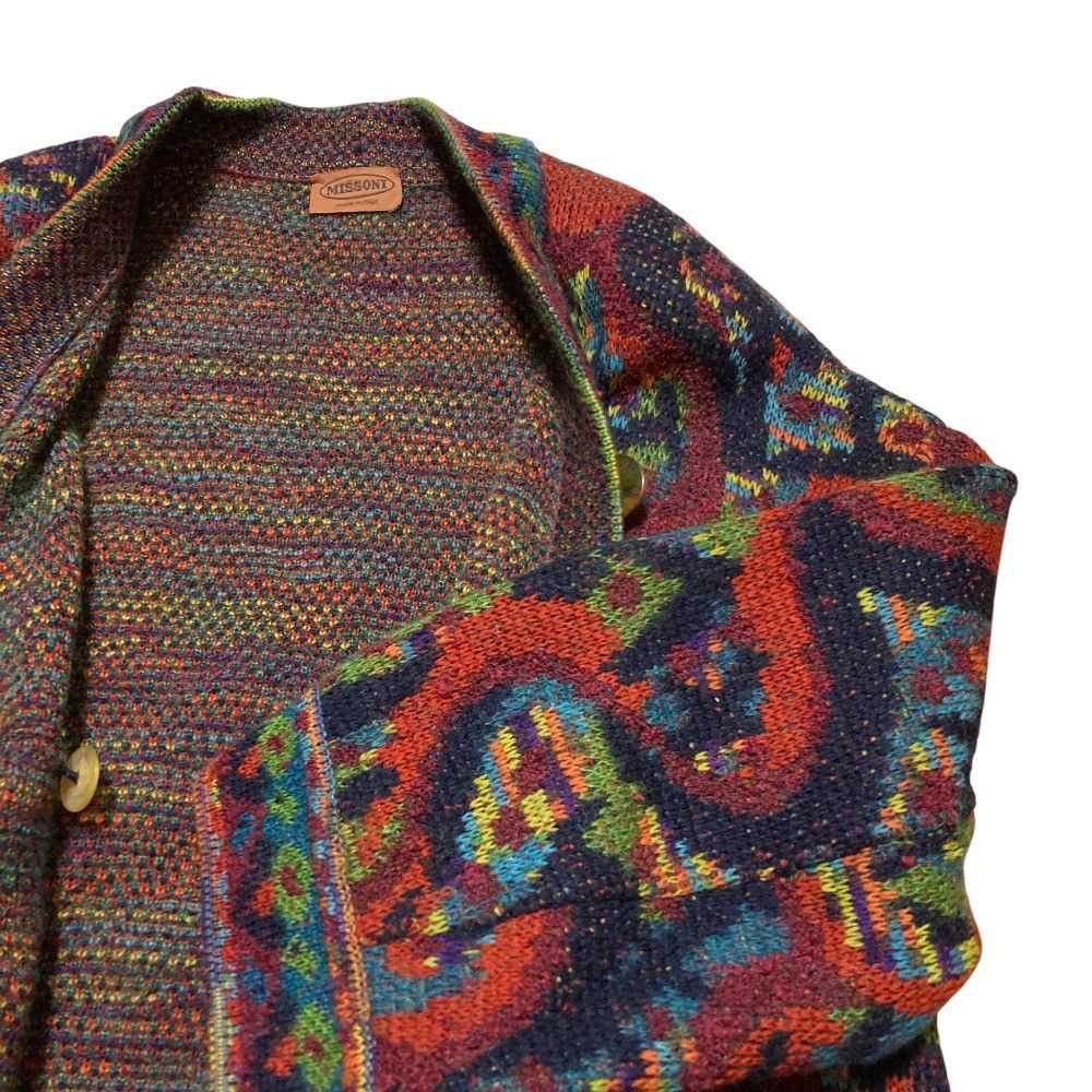 Missoni Missoni Missoni Unknown Material Knit Coat Textile Outerwear DUTY FREE for USA Size ONE SIZE - 3 Thumbnail